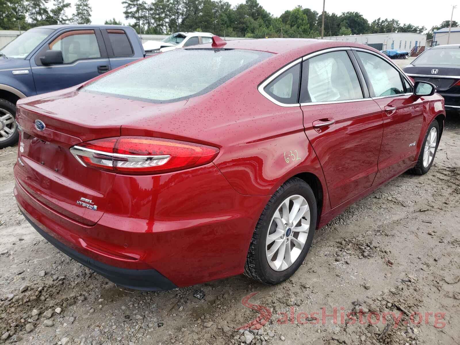 3FA6P0MU7KR136766 2019 FORD FUSION