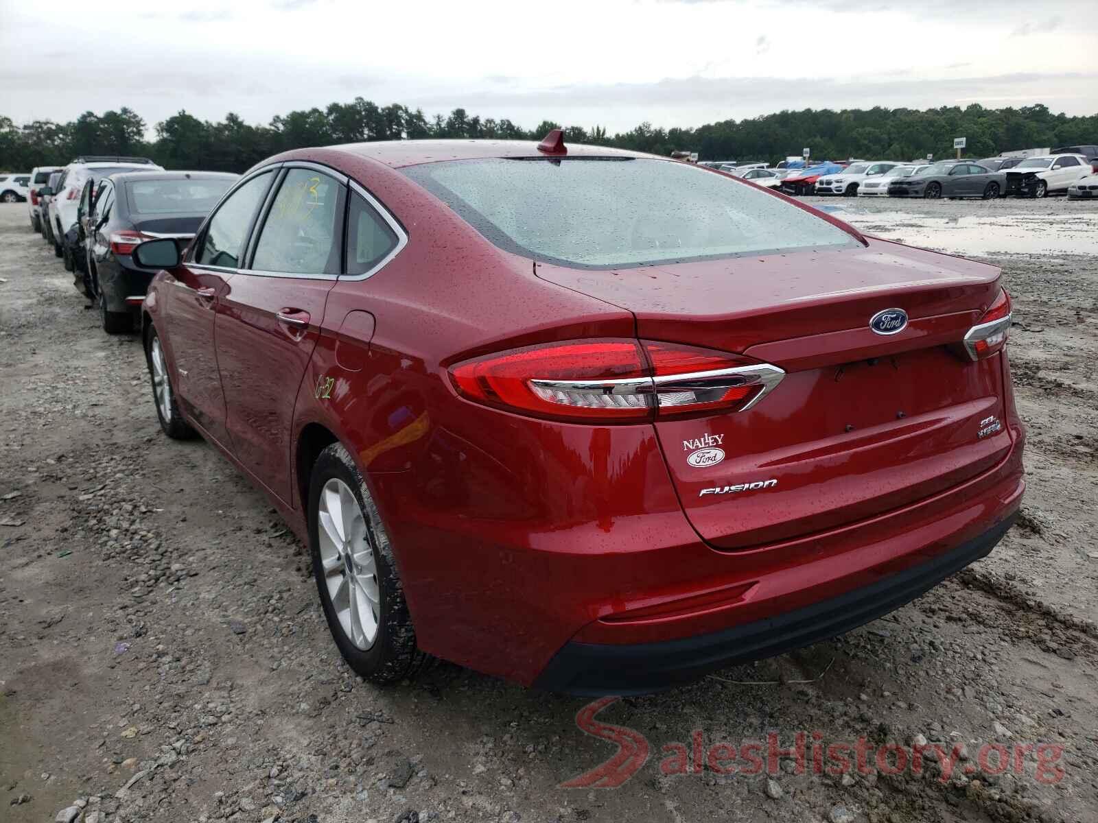 3FA6P0MU7KR136766 2019 FORD FUSION