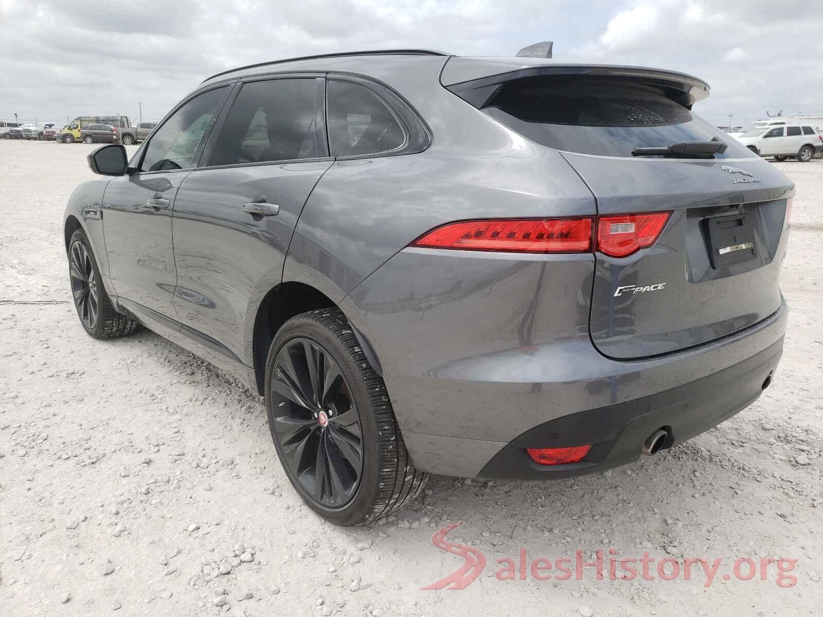 SADCL2GX8KA397347 2019 JAGUAR F-PACE