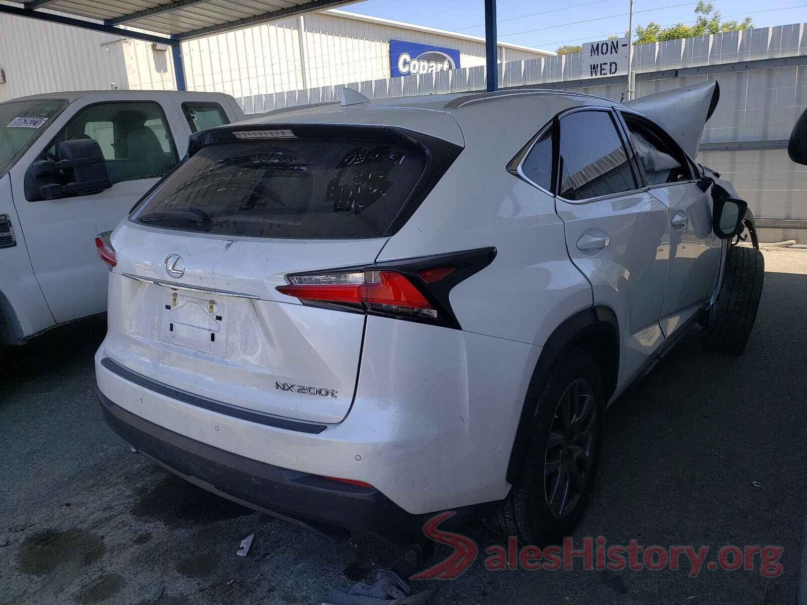 JTJYARBZXG2034491 2016 LEXUS NX