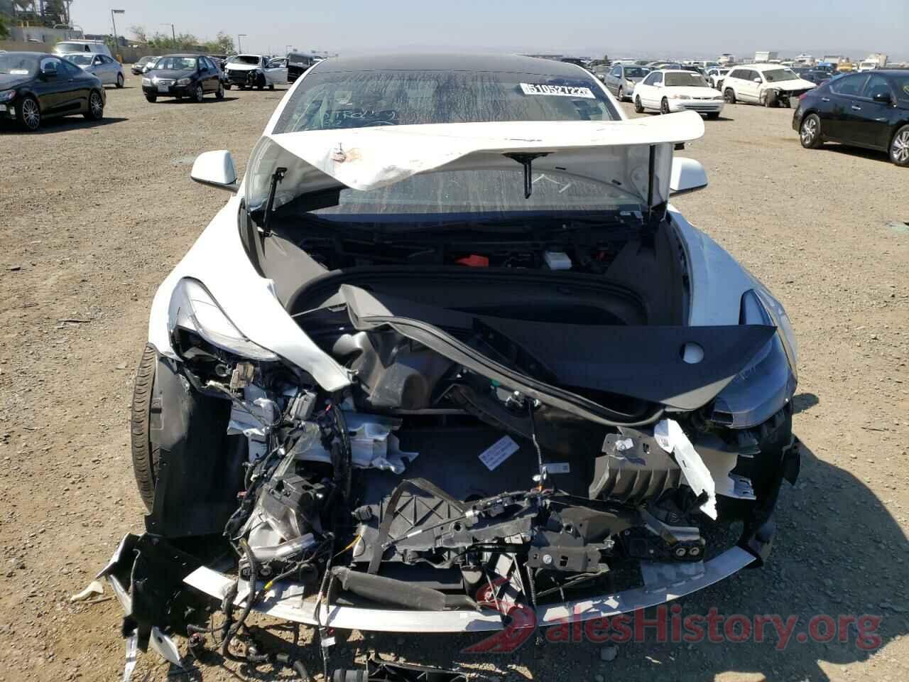 5YJ3E1EB4NF143931 2022 TESLA MODEL 3