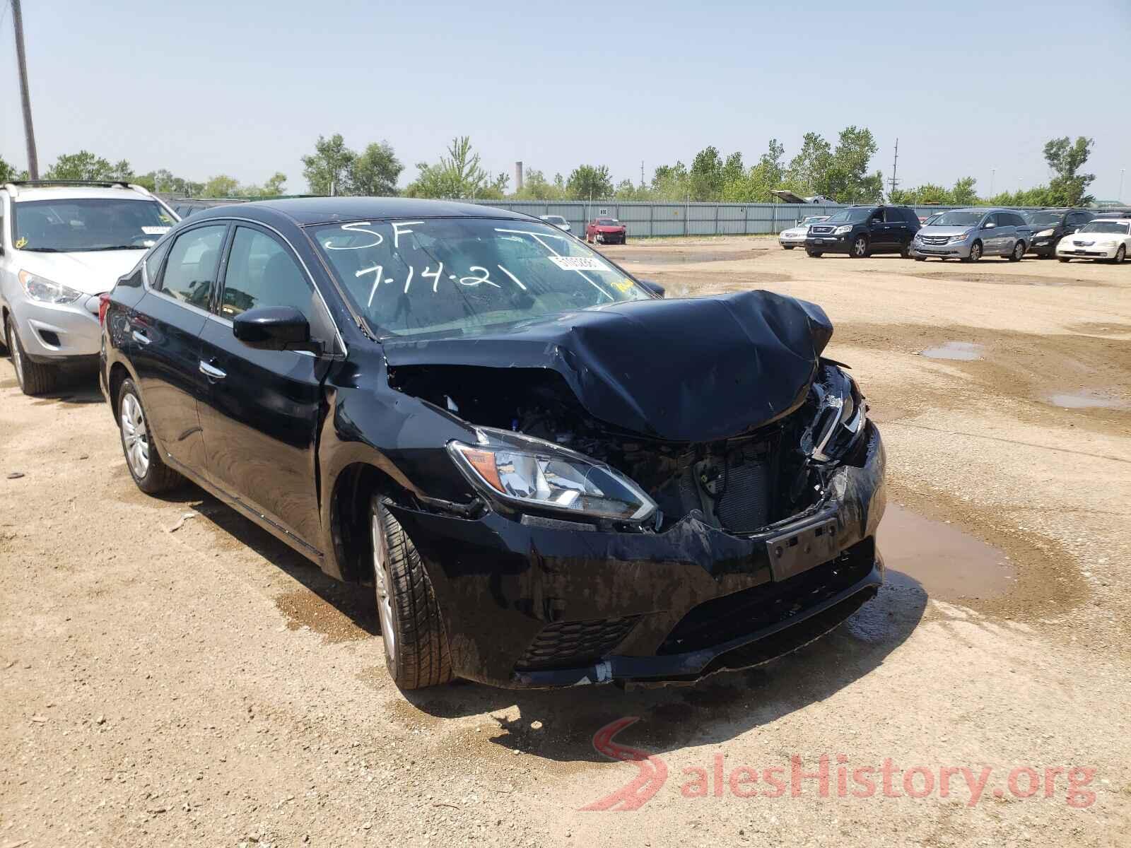 3N1AB7APXHL706008 2017 NISSAN SENTRA