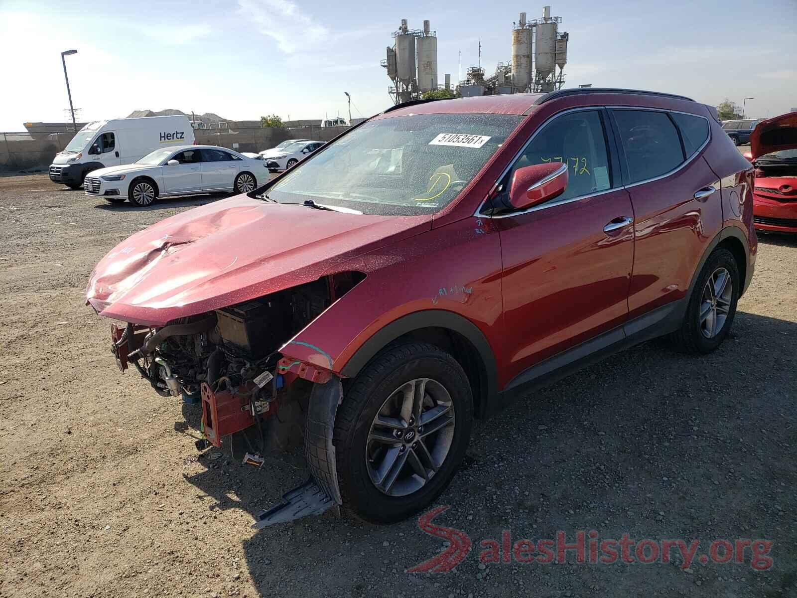 5XYZU3LB4JG542109 2018 HYUNDAI SANTA FE