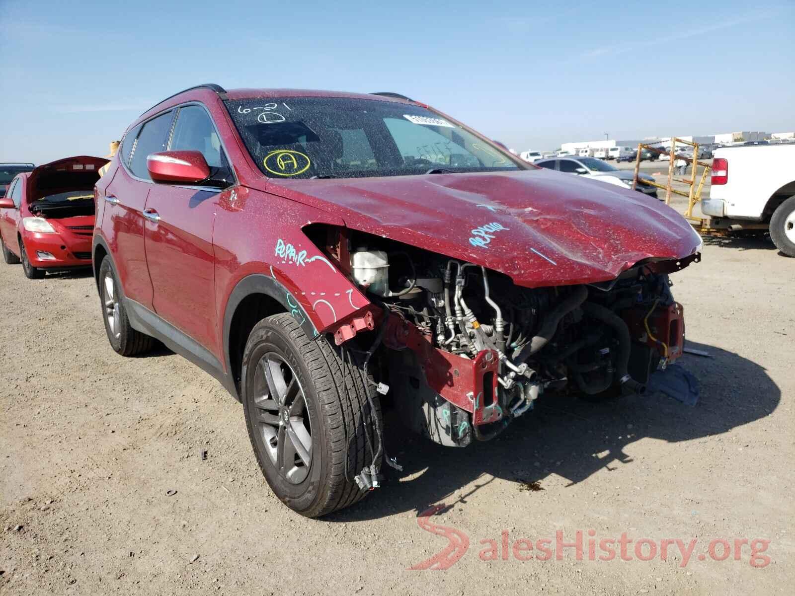 5XYZU3LB4JG542109 2018 HYUNDAI SANTA FE