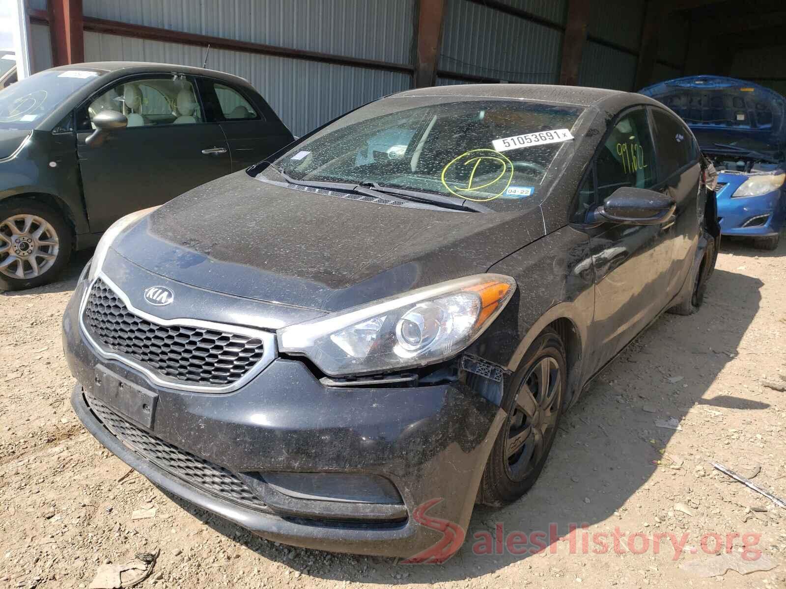 KNAFK4A67G5607201 2016 KIA FORTE