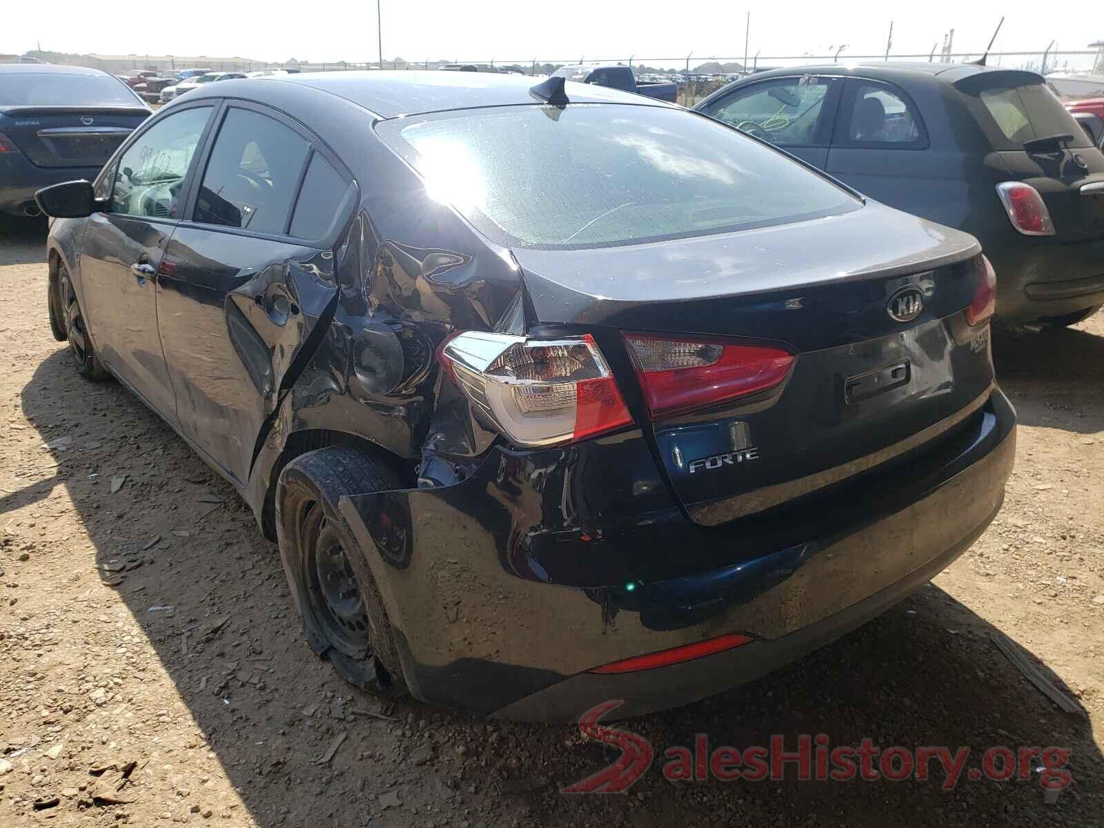 KNAFK4A67G5607201 2016 KIA FORTE