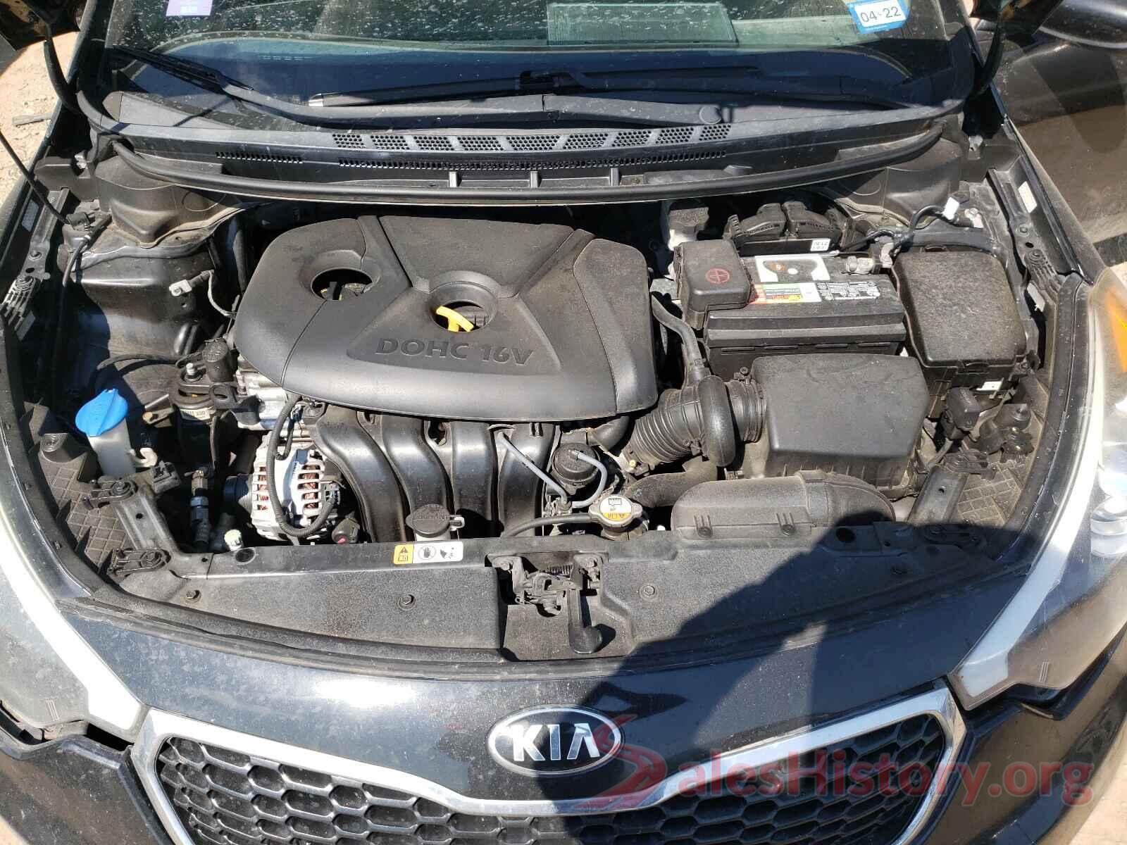 KNAFK4A67G5607201 2016 KIA FORTE