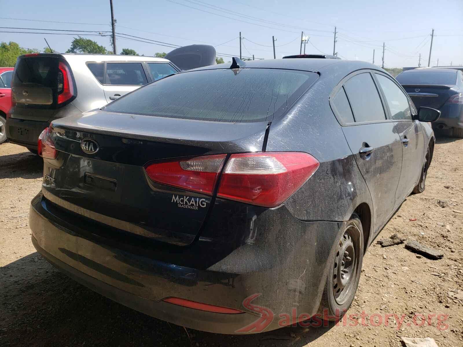 KNAFK4A67G5607201 2016 KIA FORTE