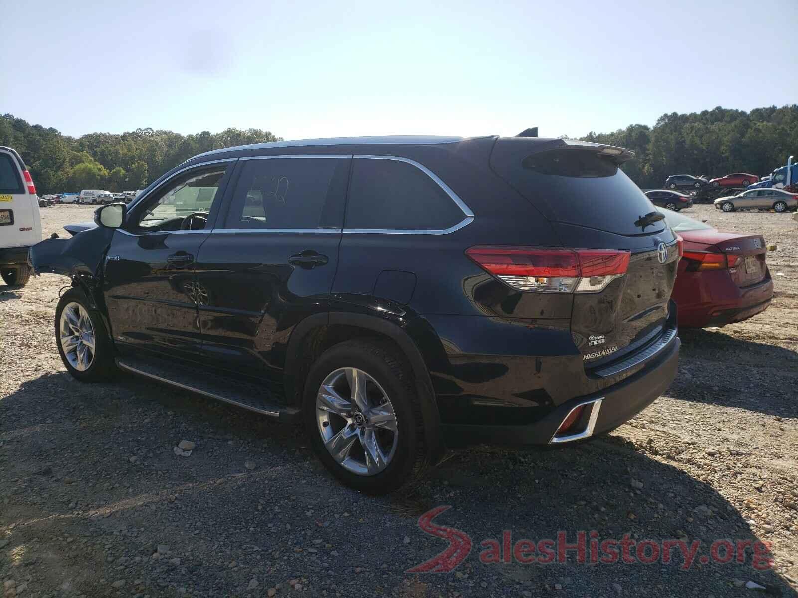 5TDDGRFHXKS075271 2019 TOYOTA HIGHLANDER