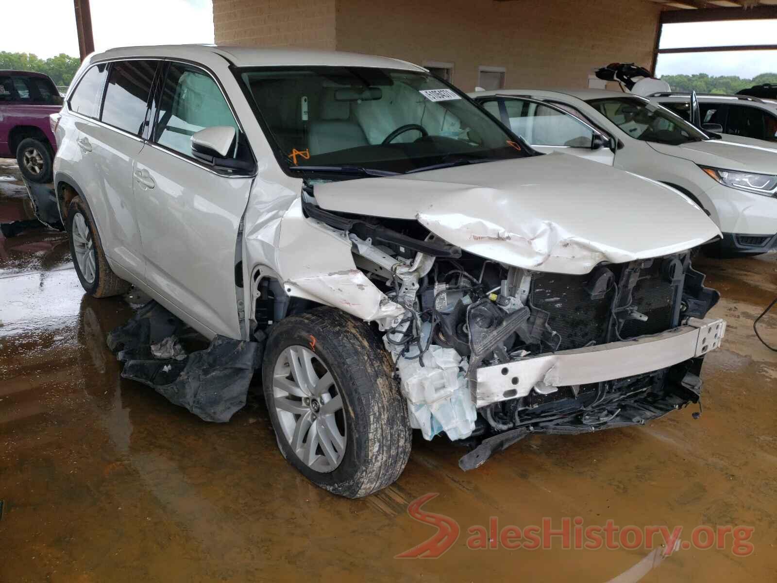 5TDZKRFH8GS124530 2016 TOYOTA HIGHLANDER