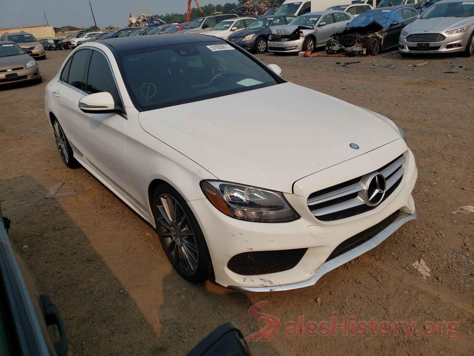 55SWF4JB5HU207317 2017 MERCEDES-BENZ C-CLASS