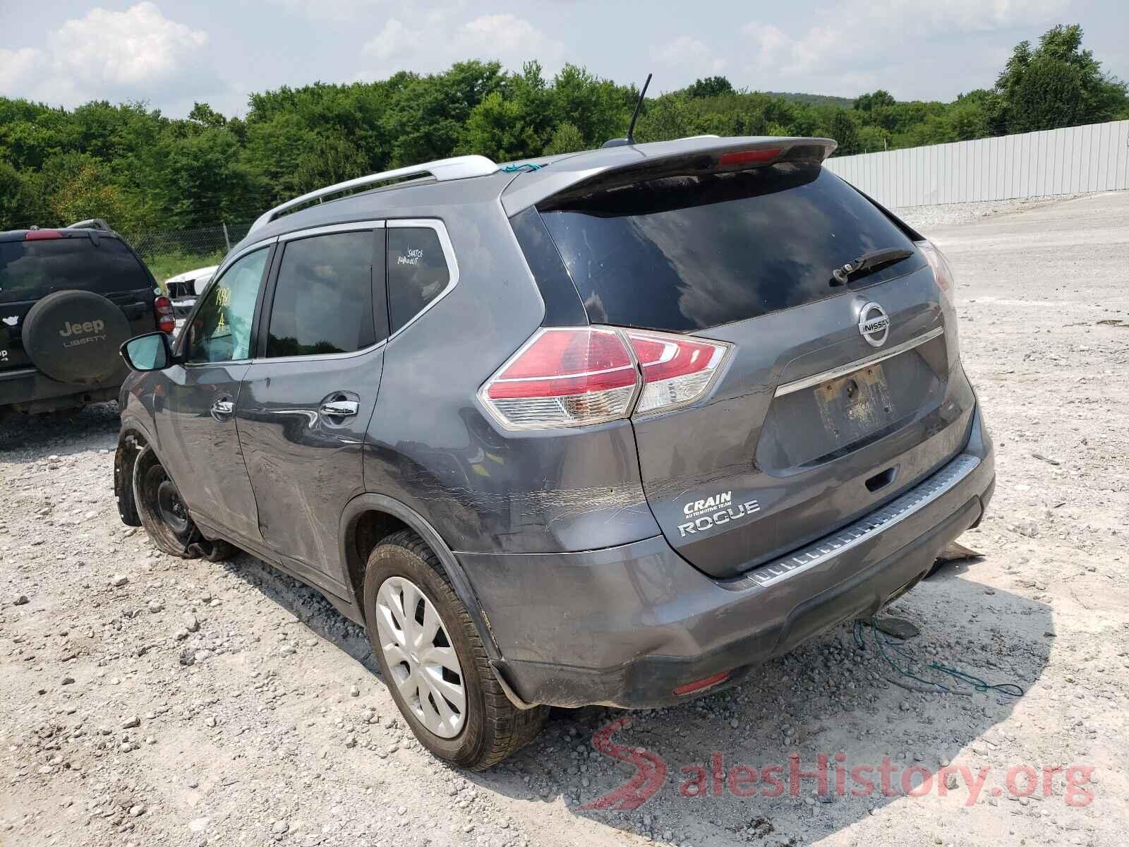 KNMAT2MT2GP662949 2016 NISSAN ROGUE