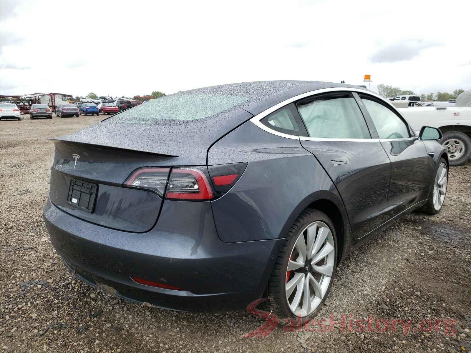 5YJ3E1EB6KF231567 2019 TESLA MODEL 3