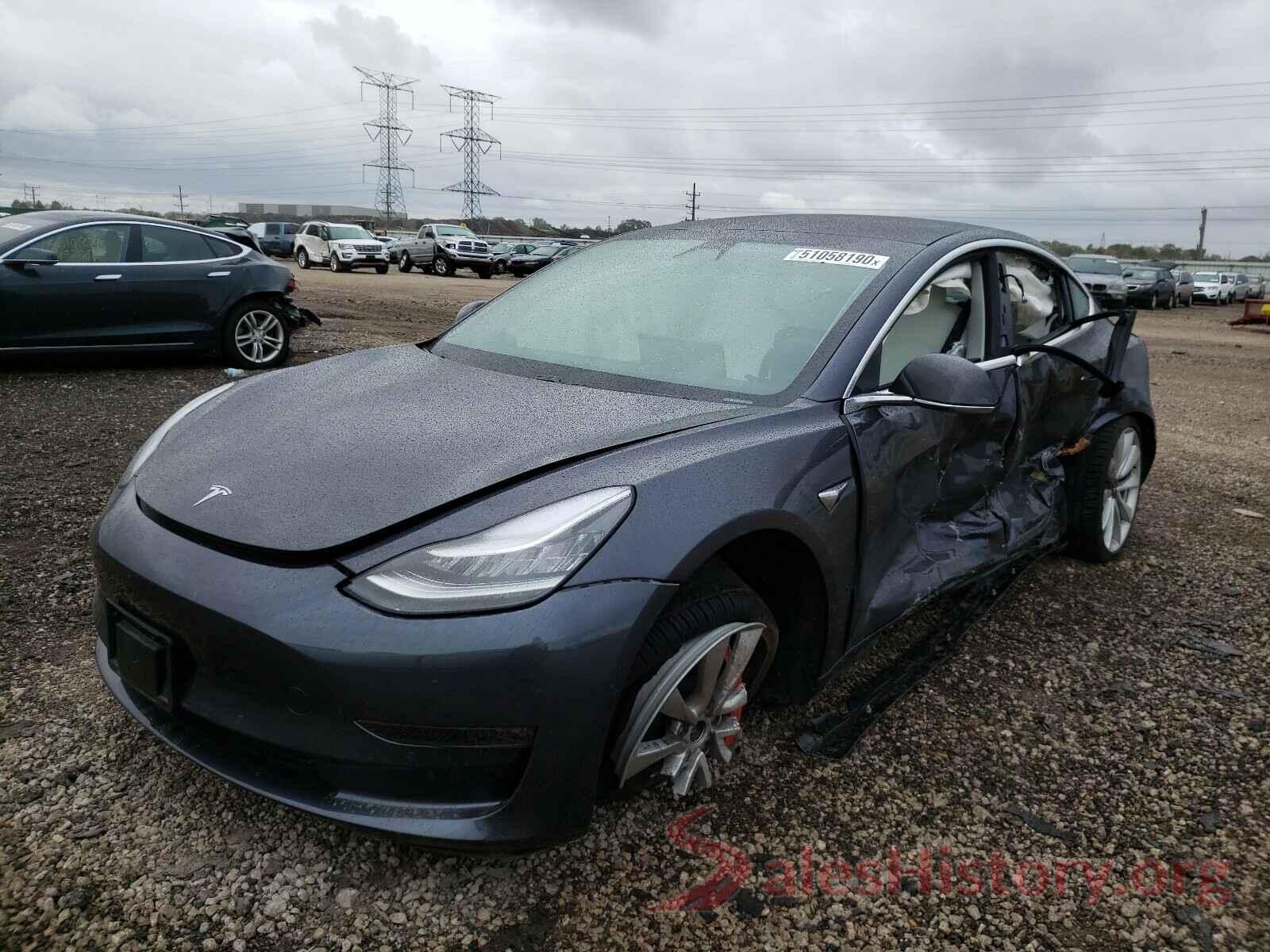 5YJ3E1EB6KF231567 2019 TESLA MODEL 3