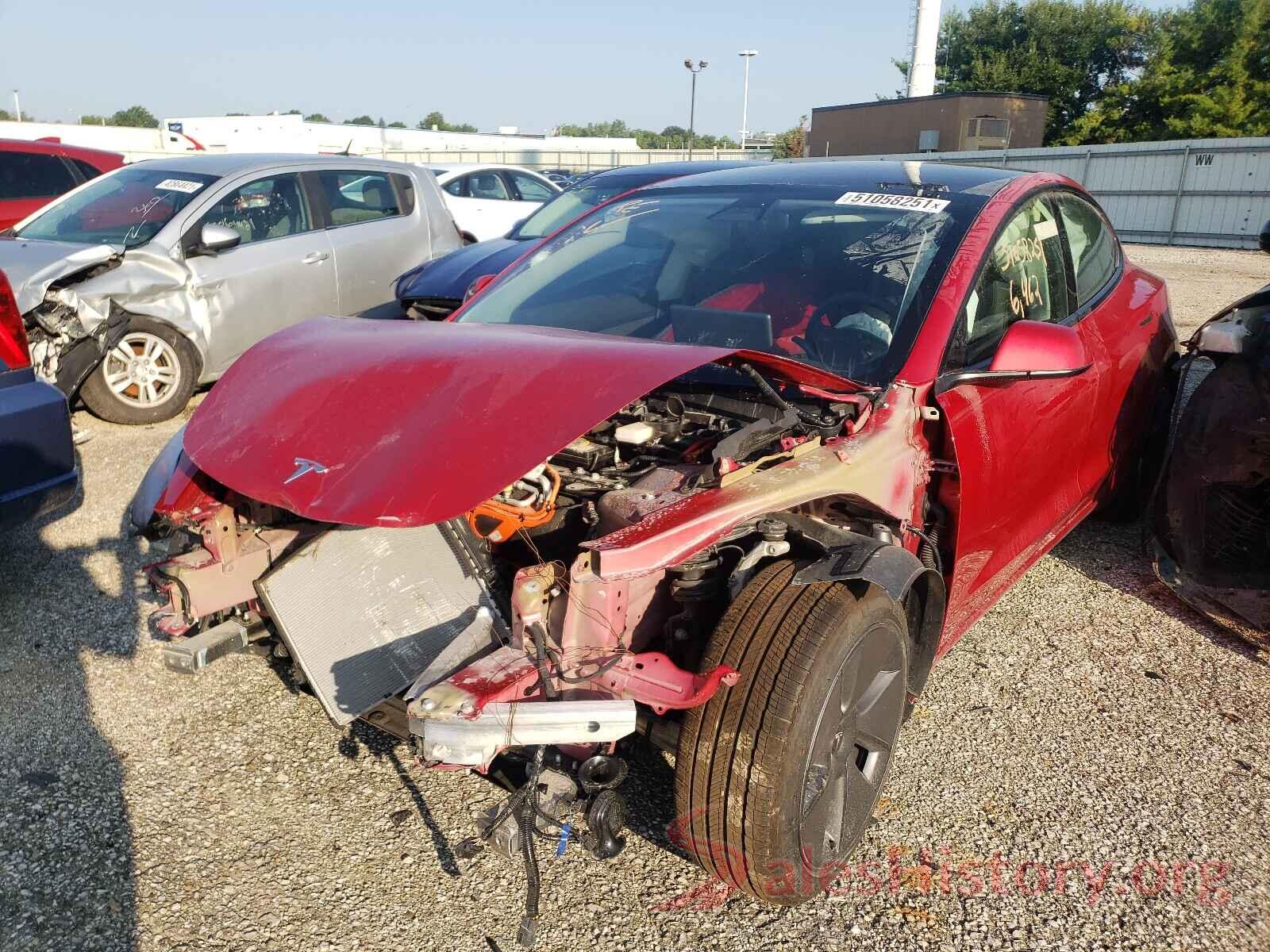 5YJ3E1EA4MF866975 2021 TESLA MODEL 3