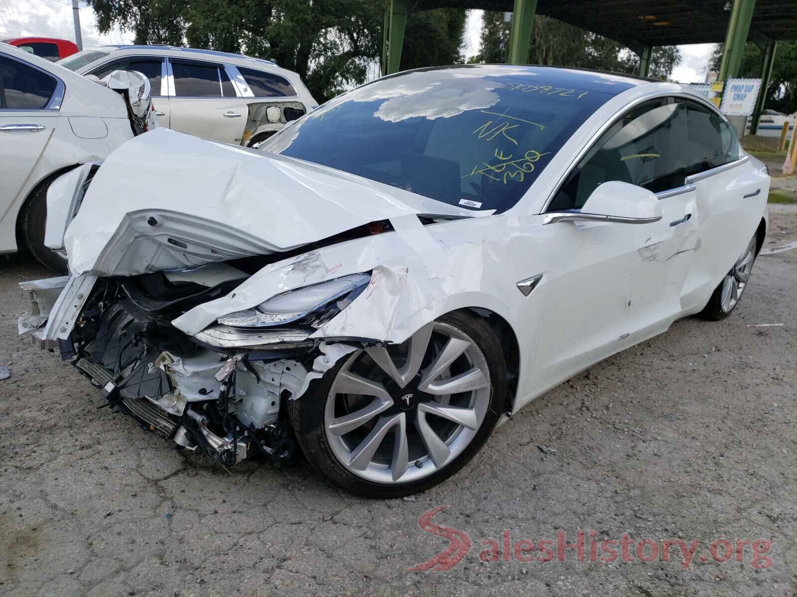 5YJ3E1EA8KF332861 2019 TESLA MODEL 3