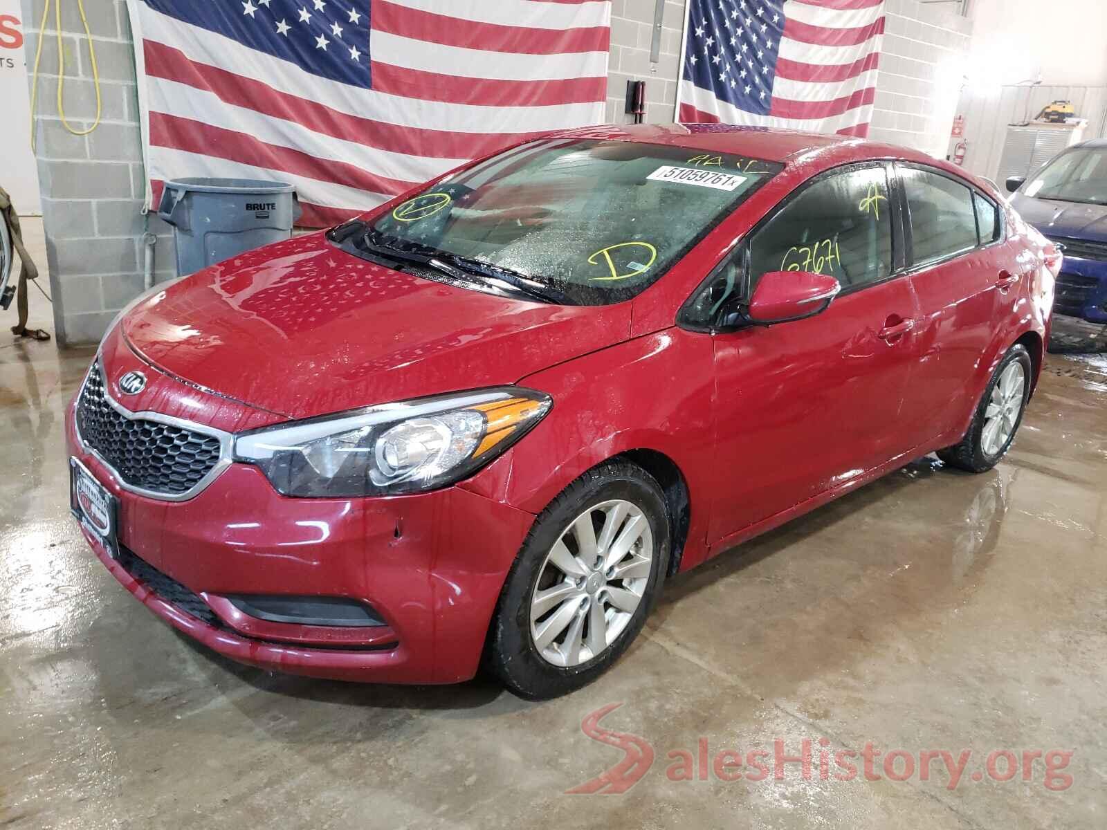 KNAFX4A69G5477150 2016 KIA FORTE