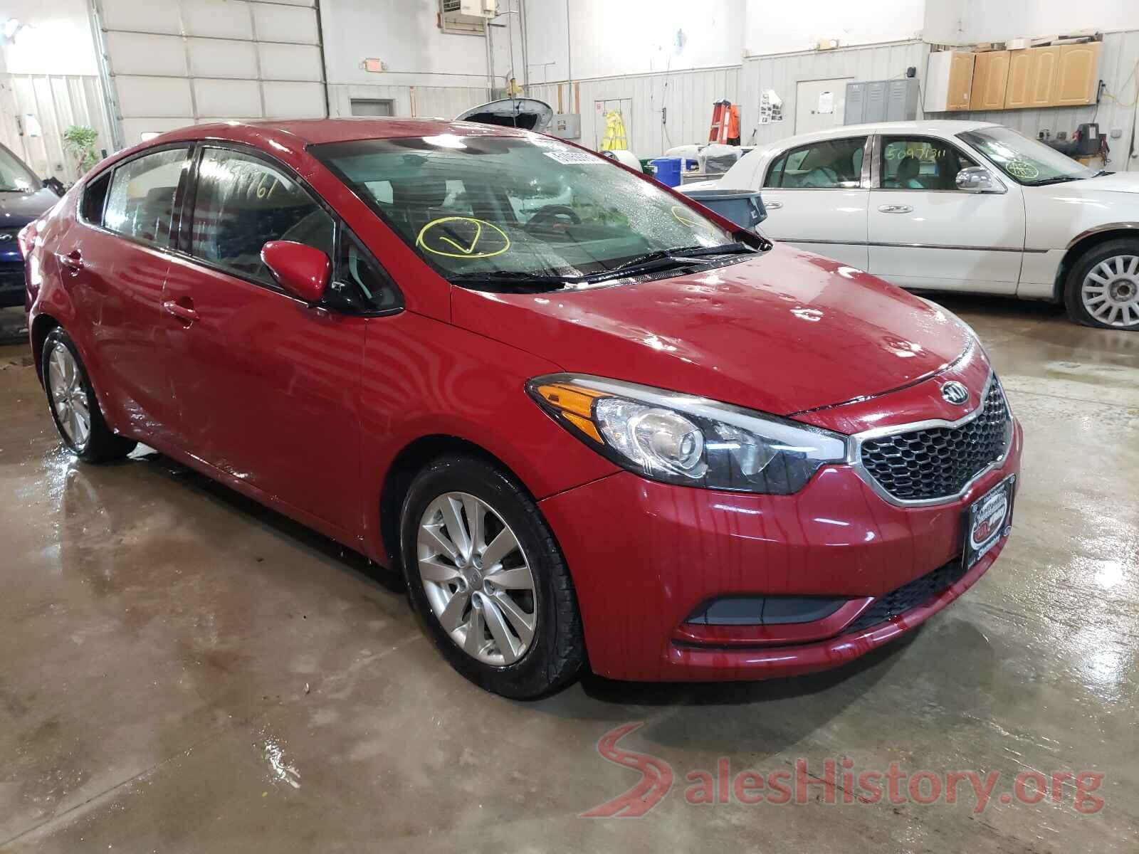 KNAFX4A69G5477150 2016 KIA FORTE