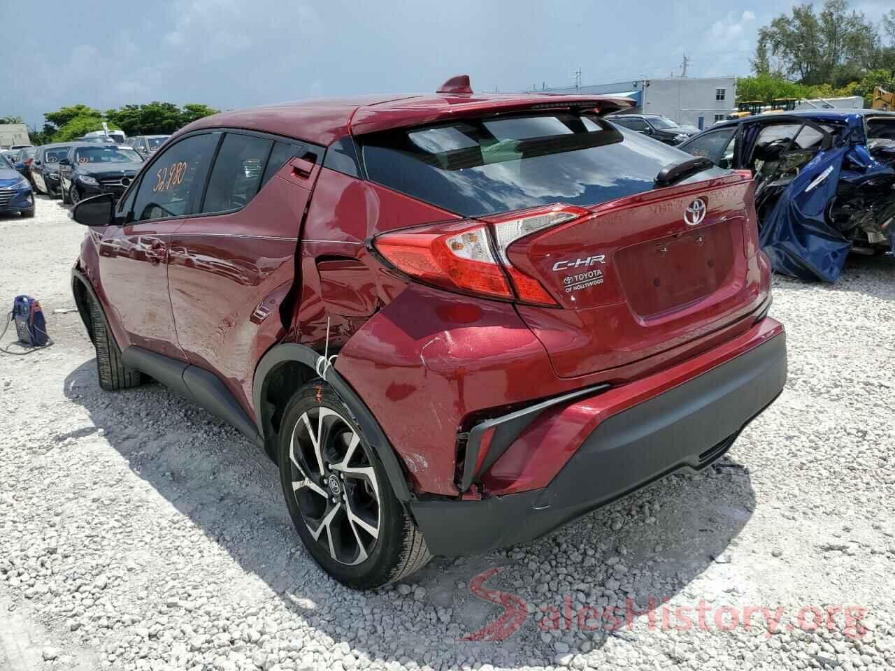 NMTKHMBX6KR087386 2019 TOYOTA C-HR