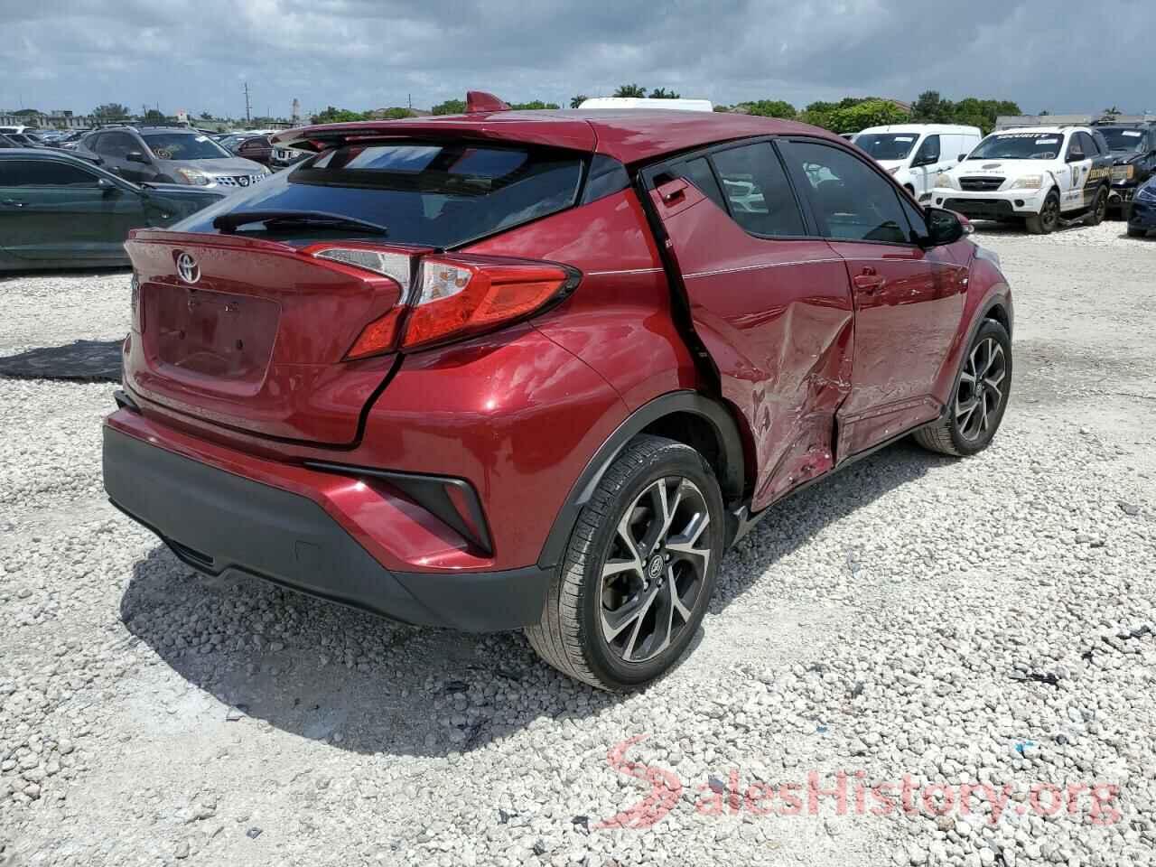 NMTKHMBX6KR087386 2019 TOYOTA C-HR