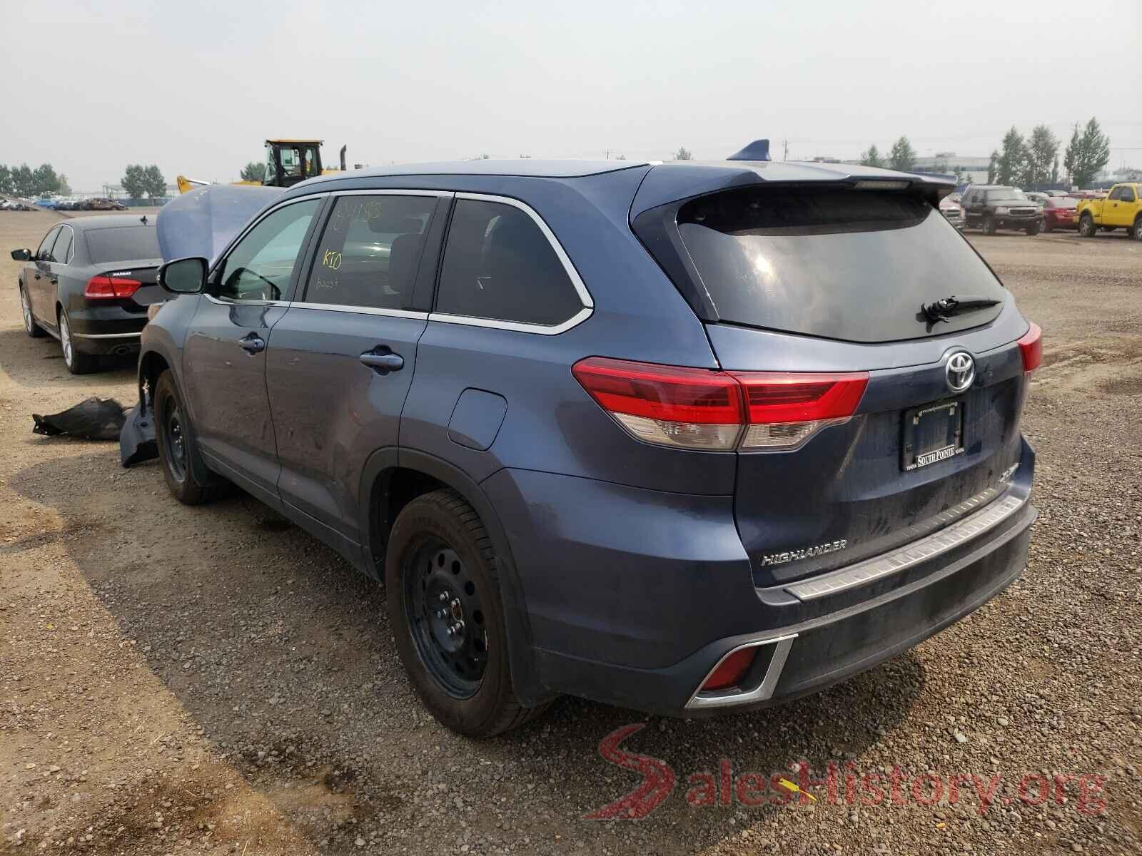 5TDJZRFHXHS520405 2017 TOYOTA HIGHLANDER