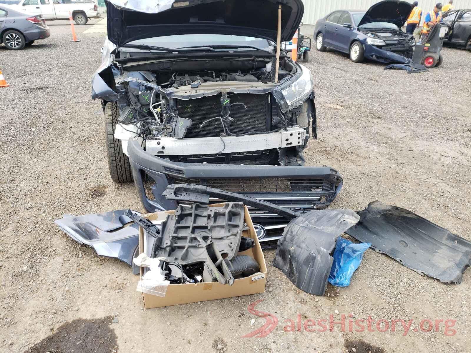 5TDJZRFHXHS520405 2017 TOYOTA HIGHLANDER