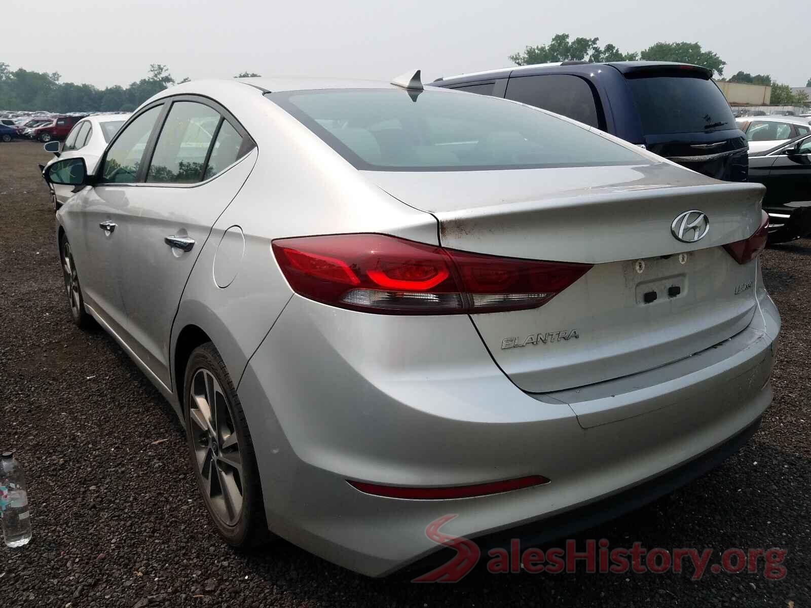 5NPD84LF6HH055150 2017 HYUNDAI ELANTRA