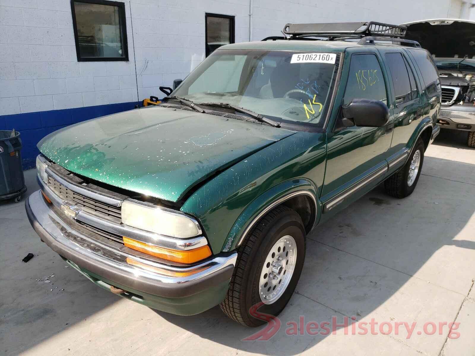 1GNDT13W1X2230621 1999 CHEVROLET BLAZER