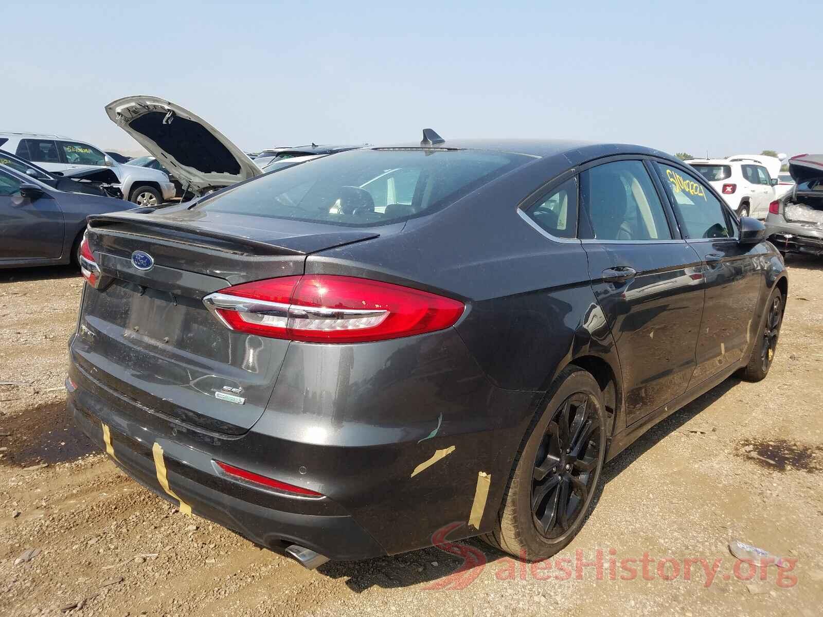 3FA6P0HD7KR163704 2019 FORD FUSION