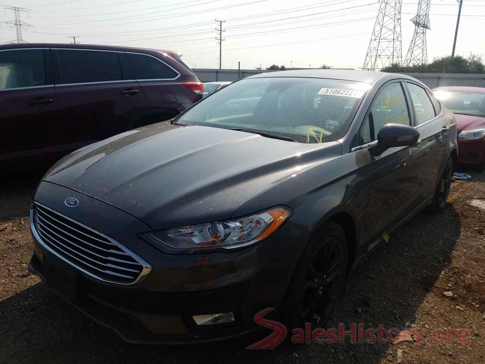 3FA6P0HD7KR163704 2019 FORD FUSION