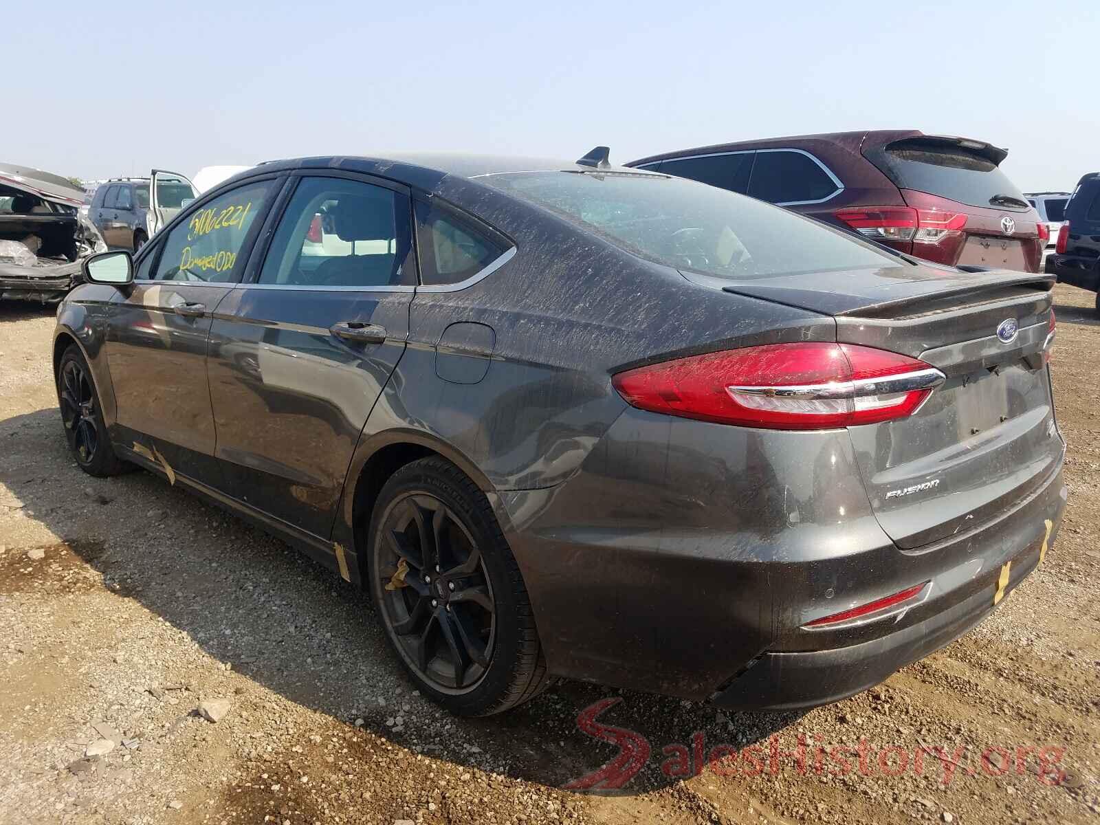 3FA6P0HD7KR163704 2019 FORD FUSION