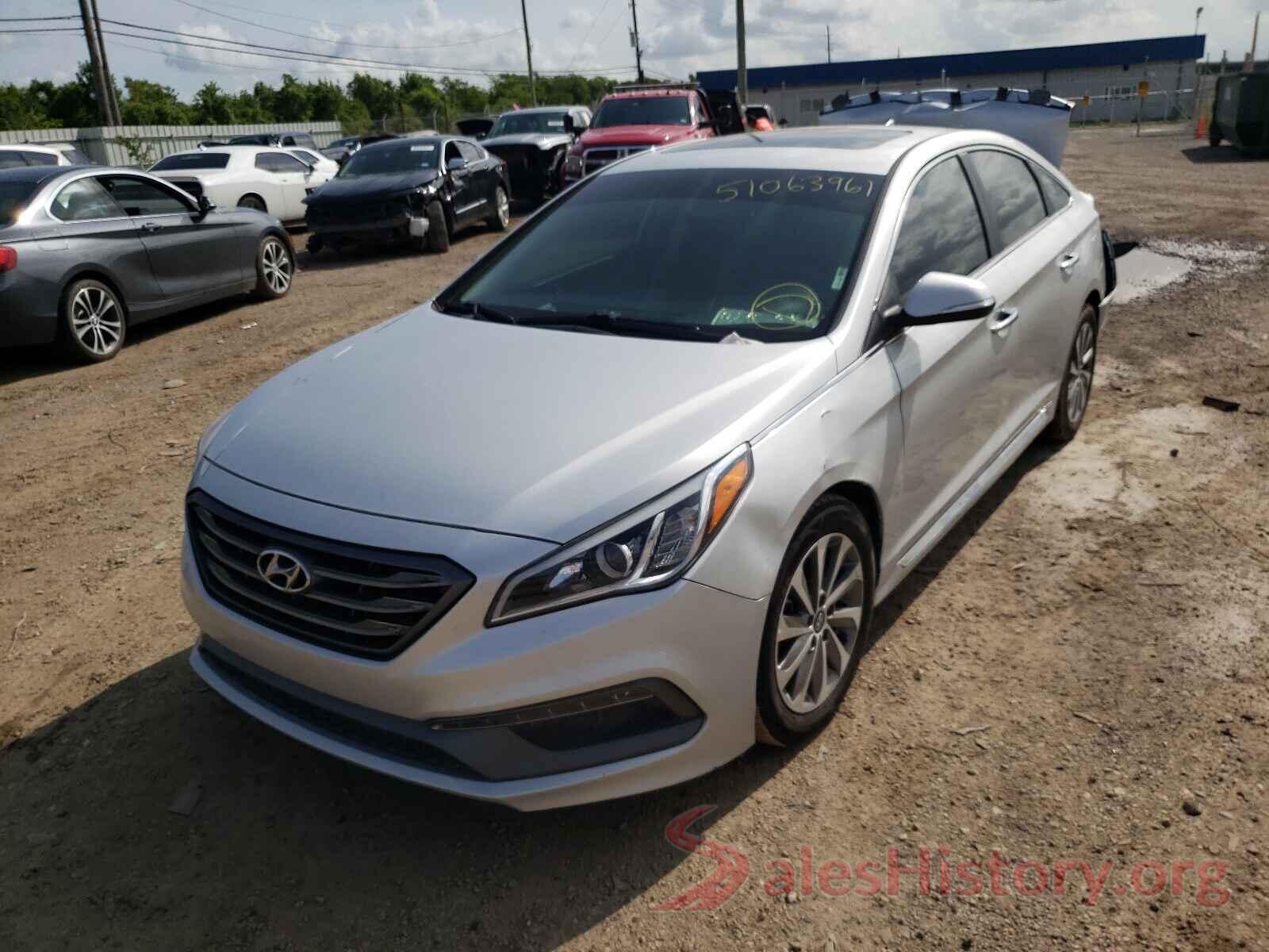 5NPE34AF2HH584889 2017 HYUNDAI SONATA