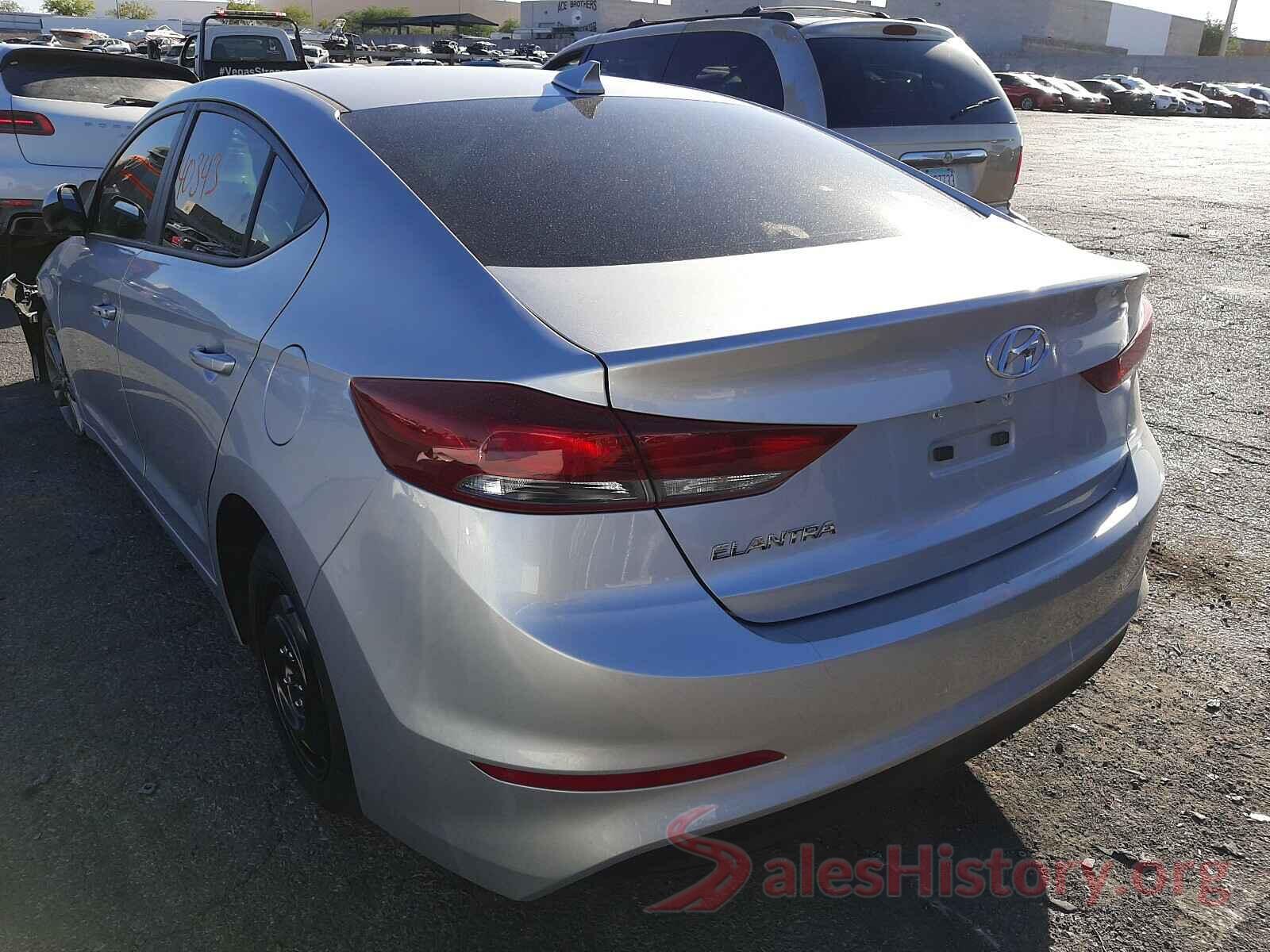 5NPD84LF7HH078615 2017 HYUNDAI ELANTRA