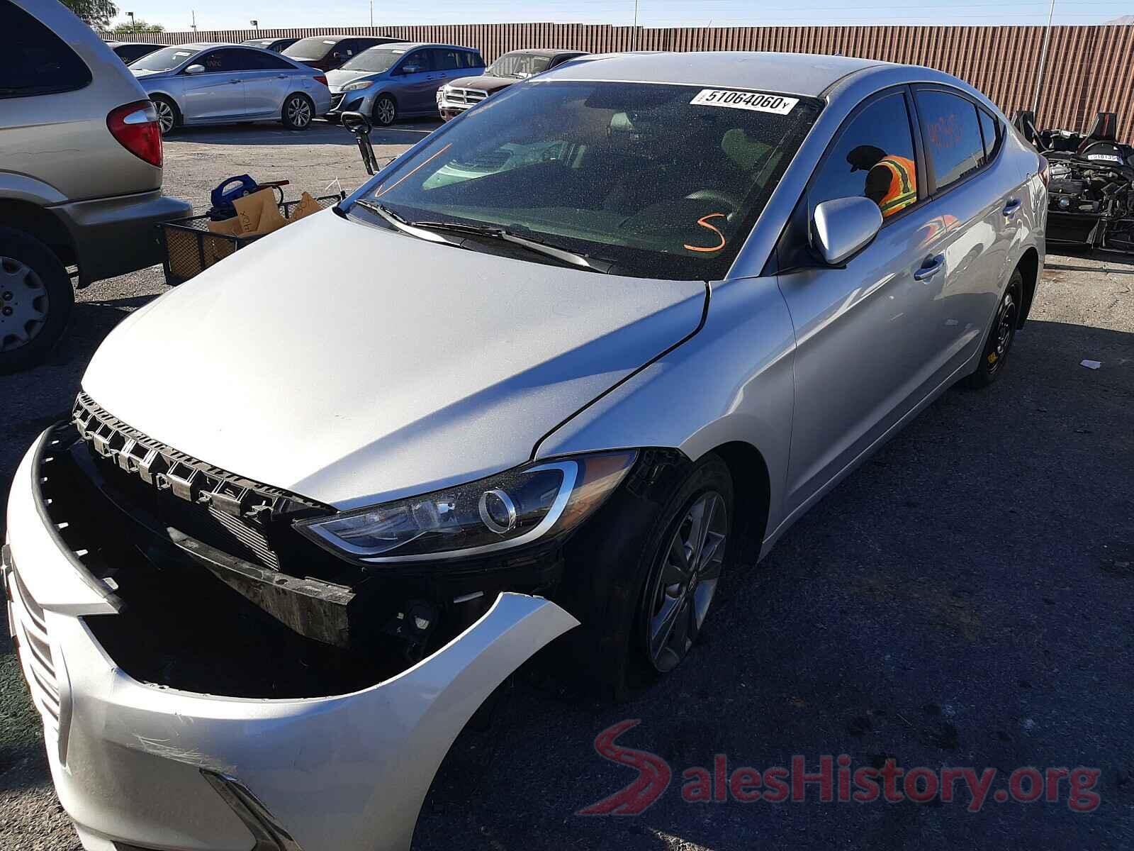 5NPD84LF7HH078615 2017 HYUNDAI ELANTRA