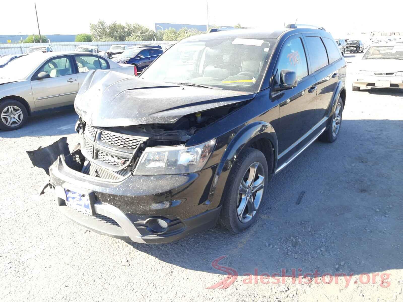 3C4PDCGG4HT537198 2017 DODGE JOURNEY