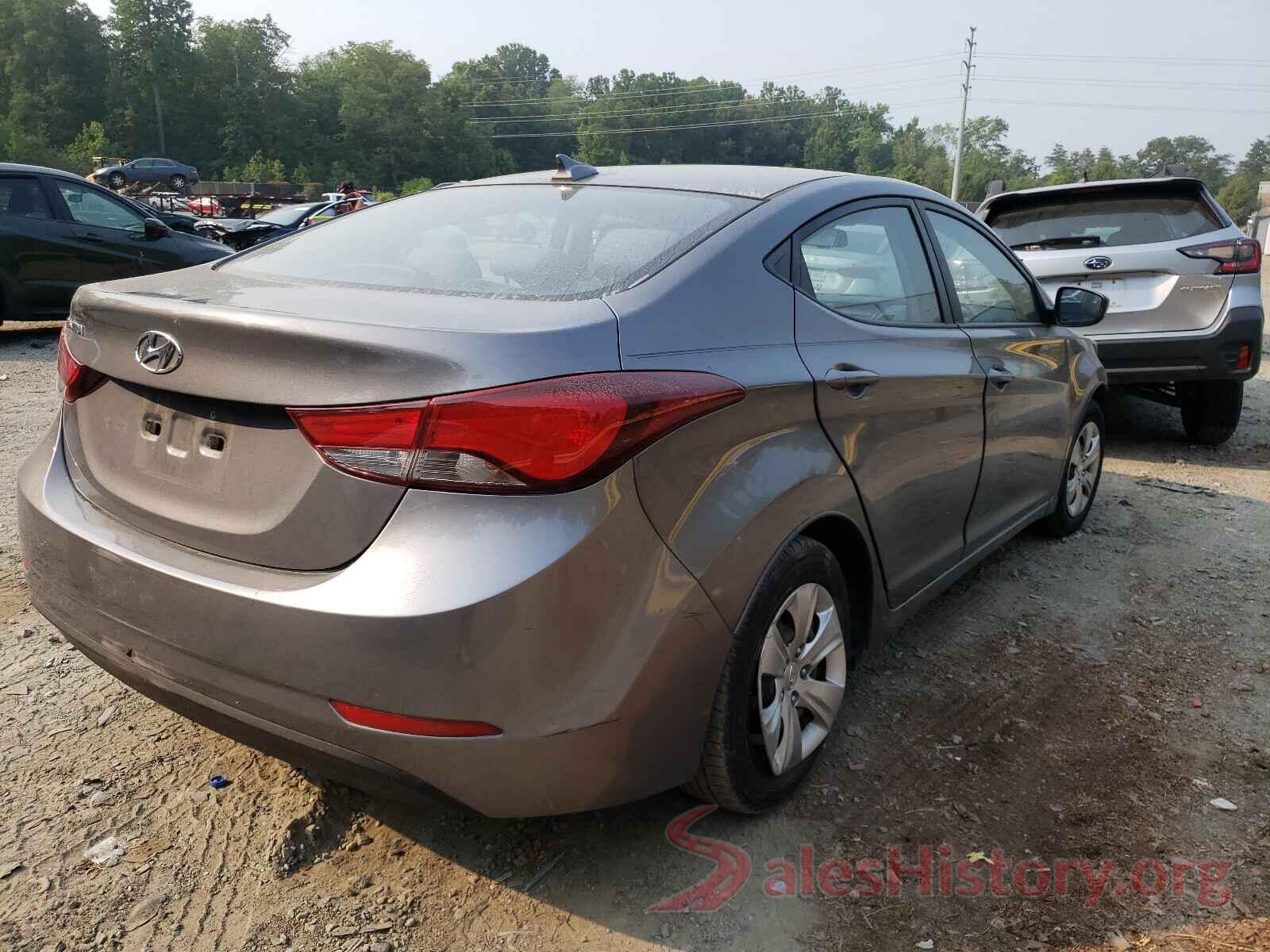 KMHDH4AE9GU645868 2016 HYUNDAI ELANTRA