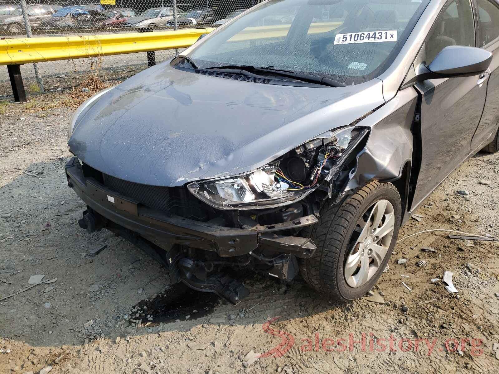 KMHDH4AE9GU645868 2016 HYUNDAI ELANTRA