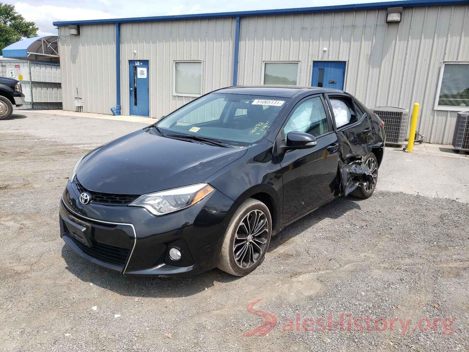 5YFBURHE3GP455085 2016 TOYOTA COROLLA