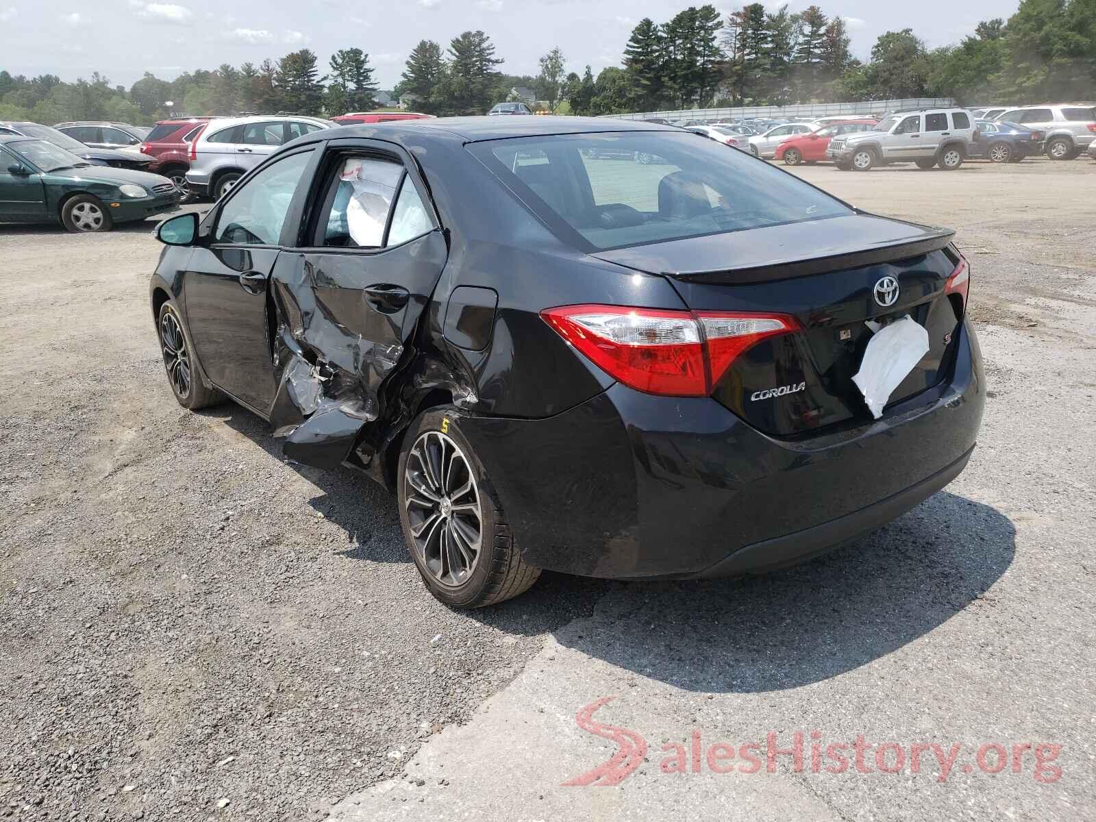 5YFBURHE3GP455085 2016 TOYOTA COROLLA