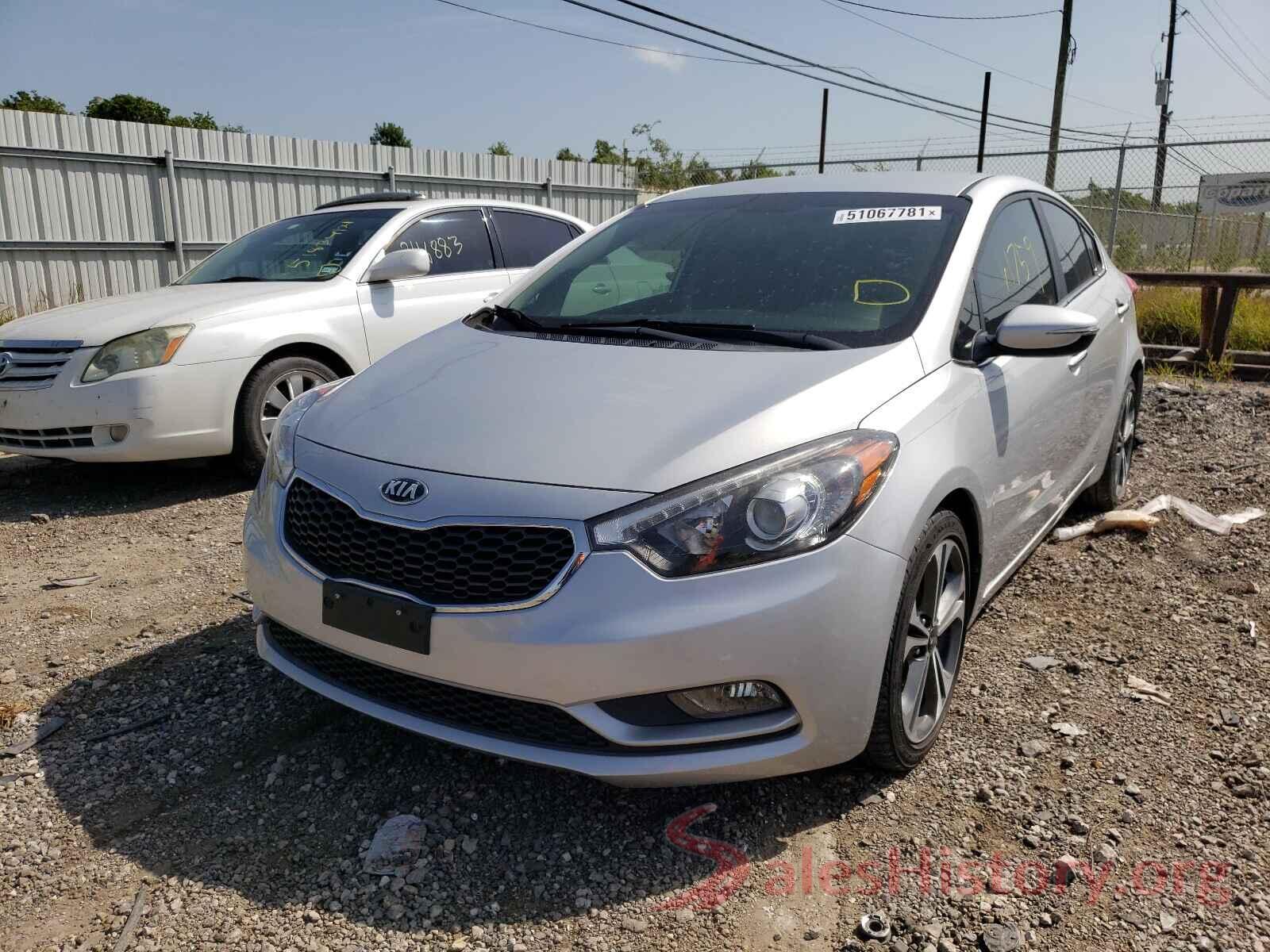 KNAFX4A86G5482615 2016 KIA FORTE