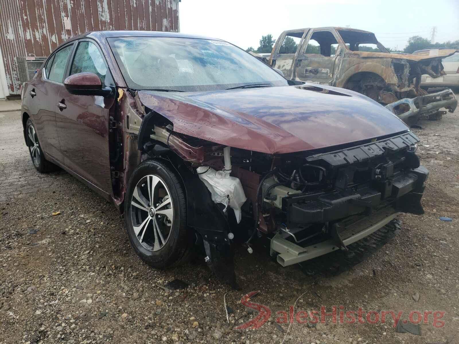 3N1AB8CVXMY277645 2021 NISSAN SENTRA