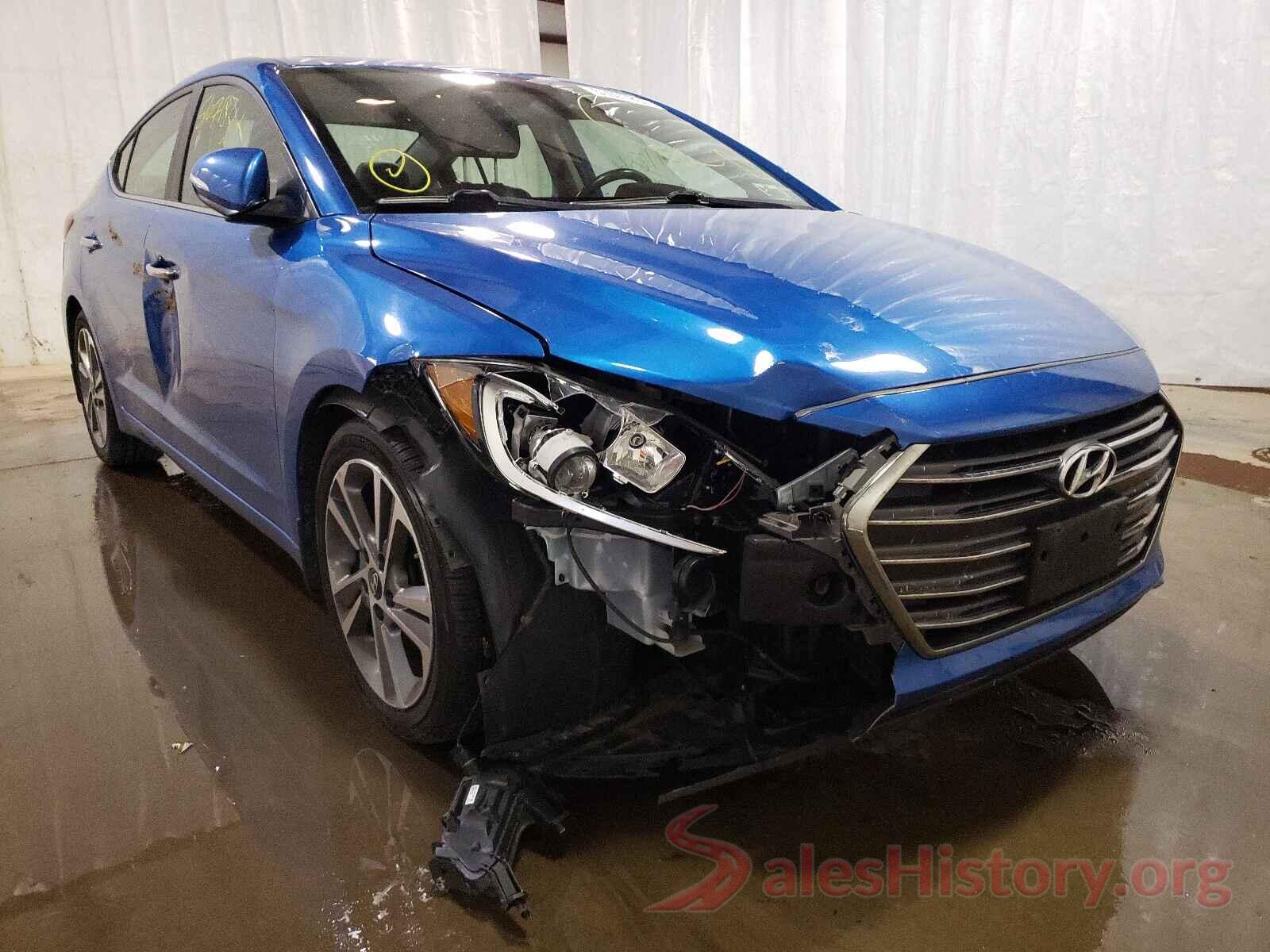 KMHD84LF3HU262242 2017 HYUNDAI ELANTRA