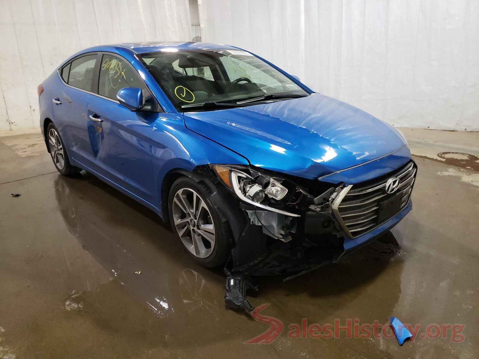 KMHD84LF3HU262242 2017 HYUNDAI ELANTRA