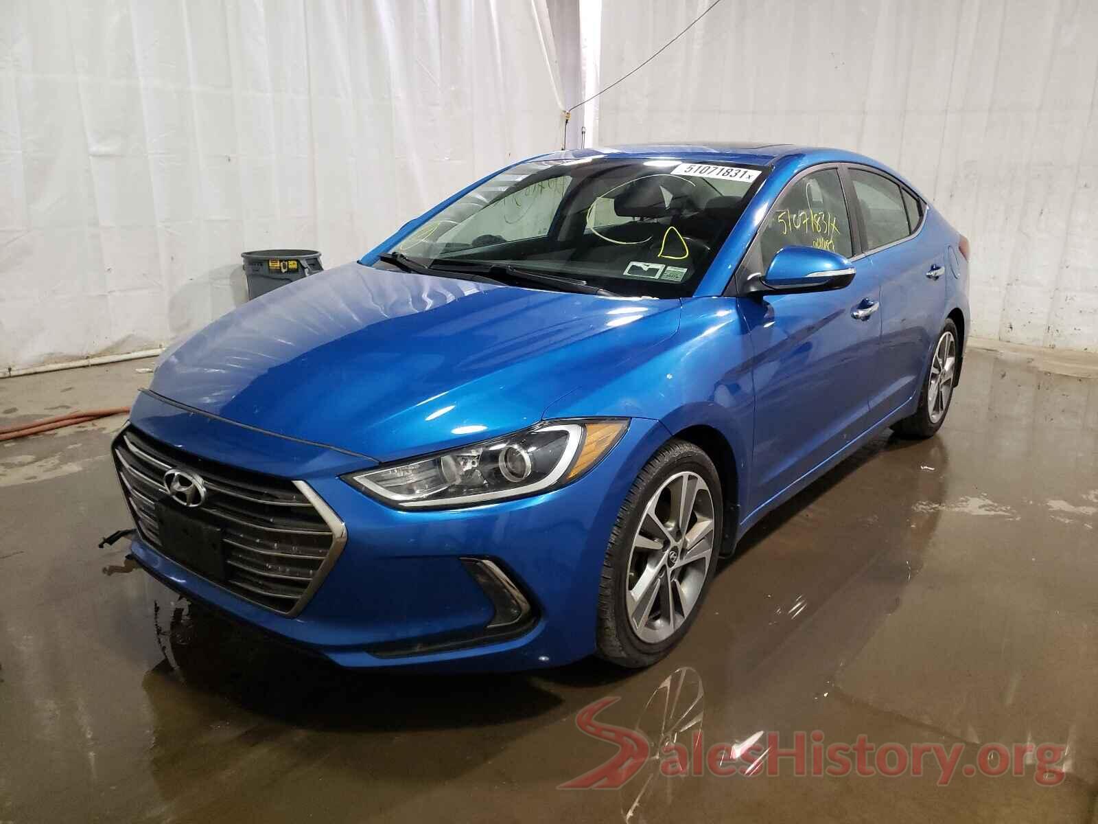 KMHD84LF3HU262242 2017 HYUNDAI ELANTRA