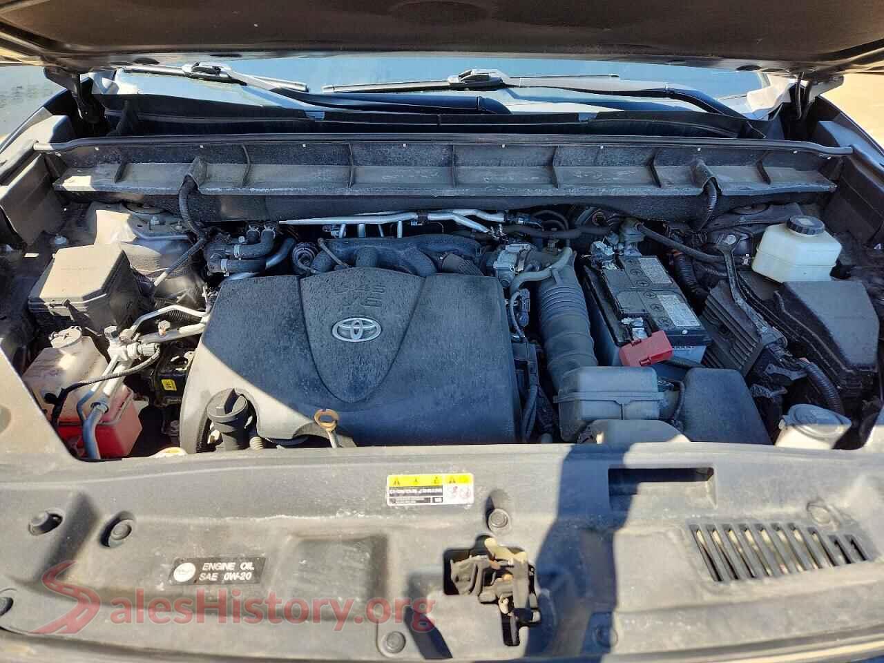 2021 TOYOTA HIGHLANDER VIN 5TDHZRBH5MS107497, wheel and tire