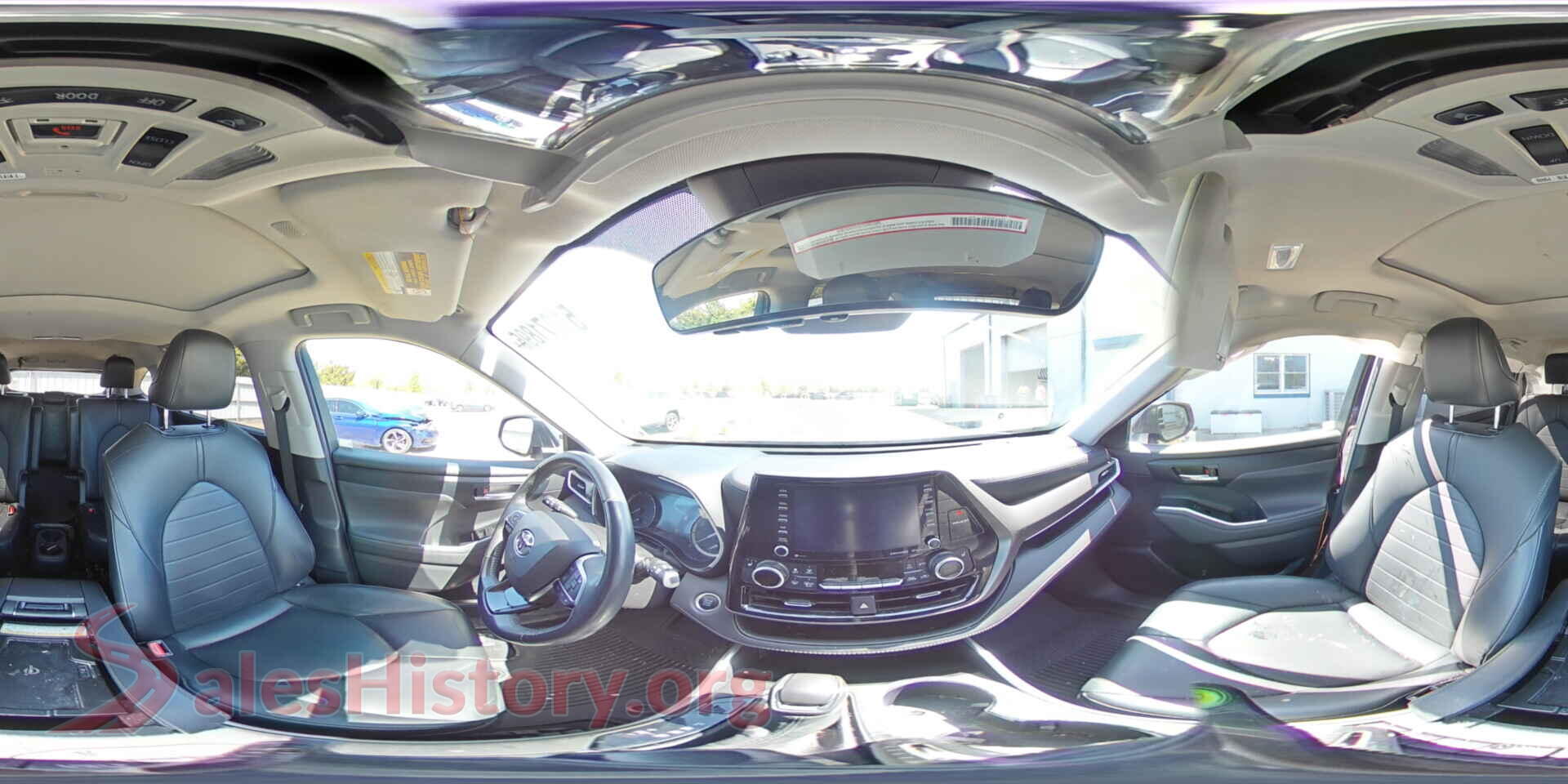 2021 TOYOTA HIGHLANDER VIN 5TDHZRBH5MS107497, auction photo 15