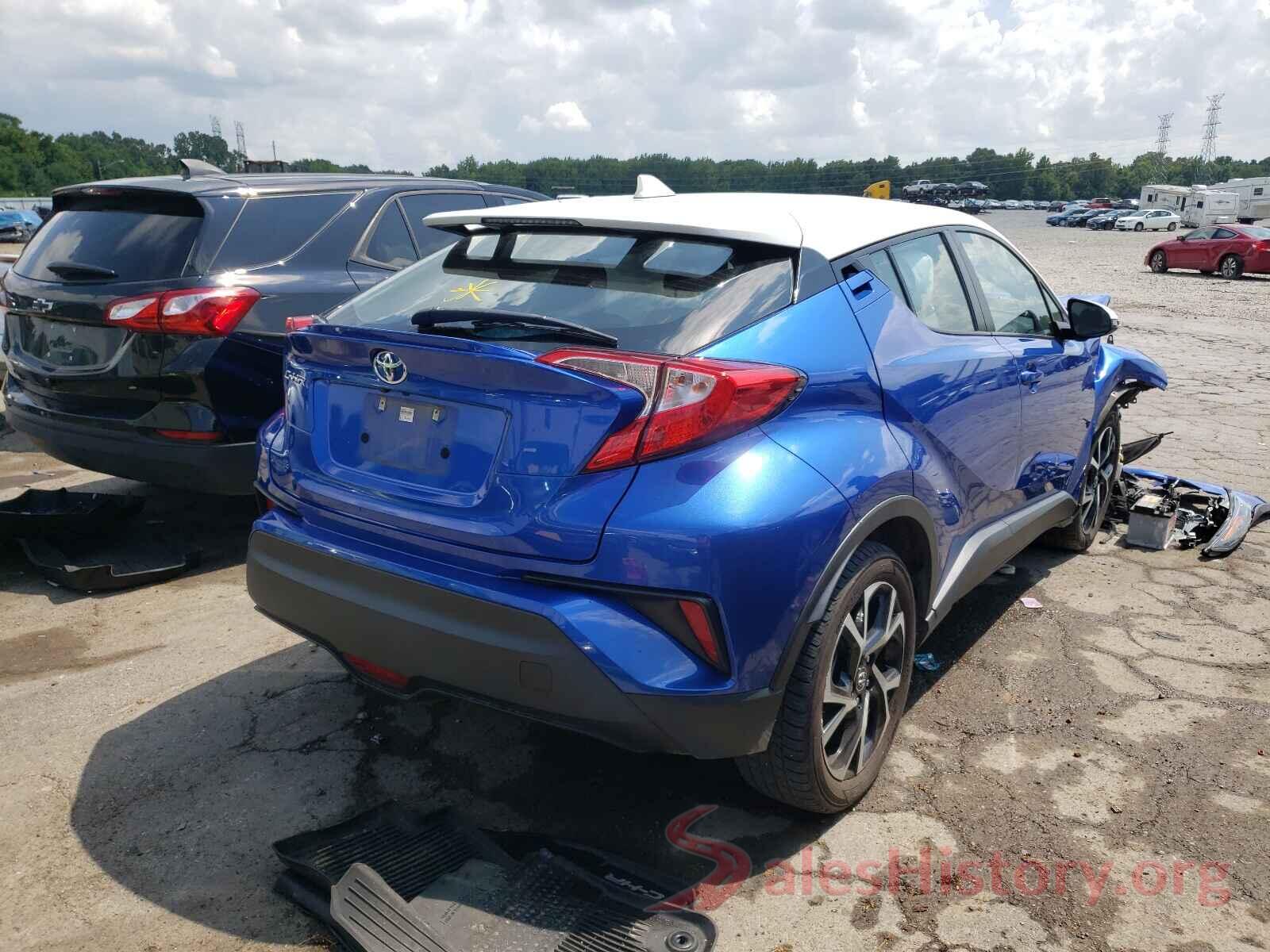 NMTKHMBX0JR051644 2018 TOYOTA C-HR