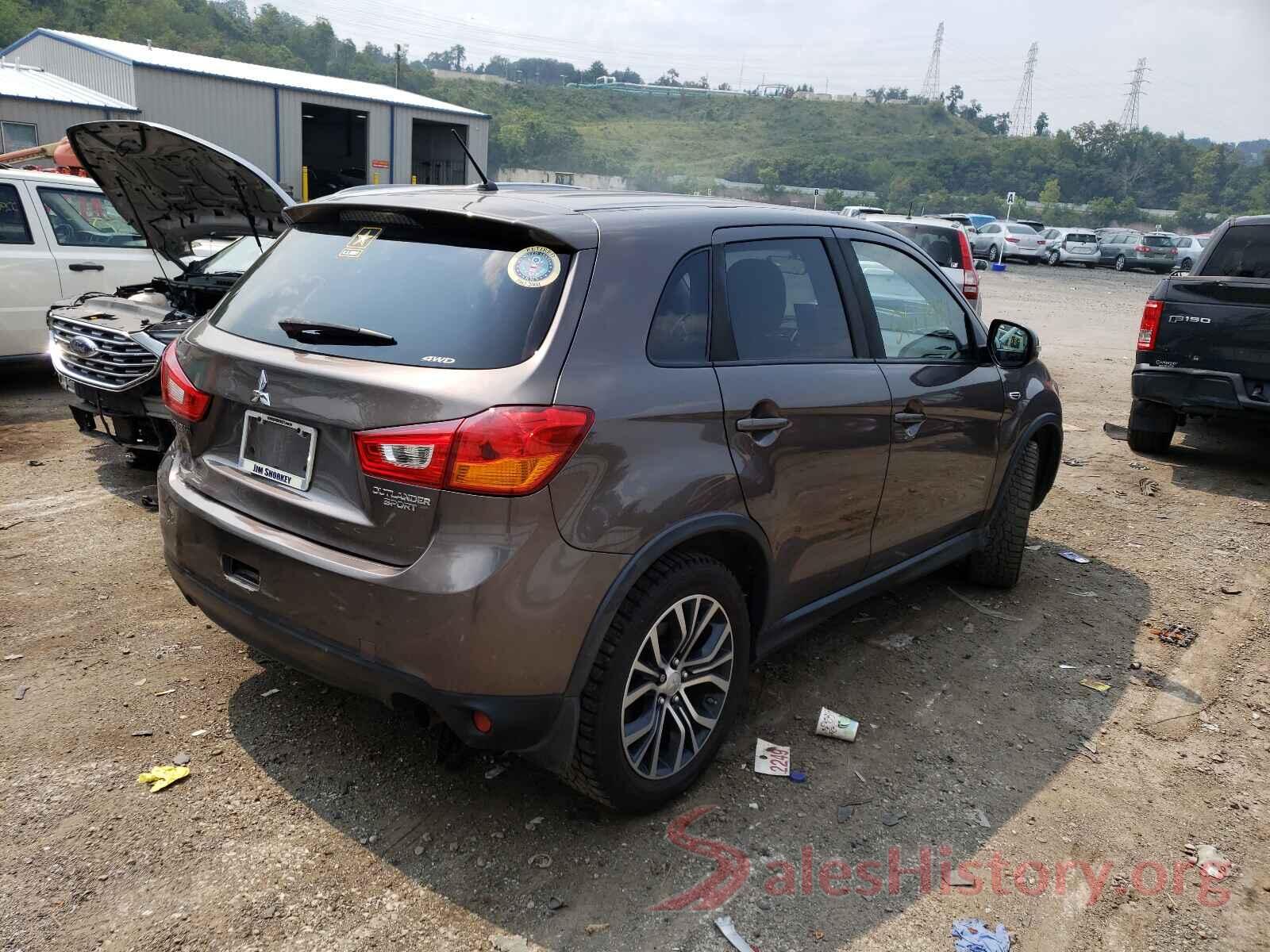 JA4AR3AUXGZ055617 2016 MITSUBISHI OUTLANDER