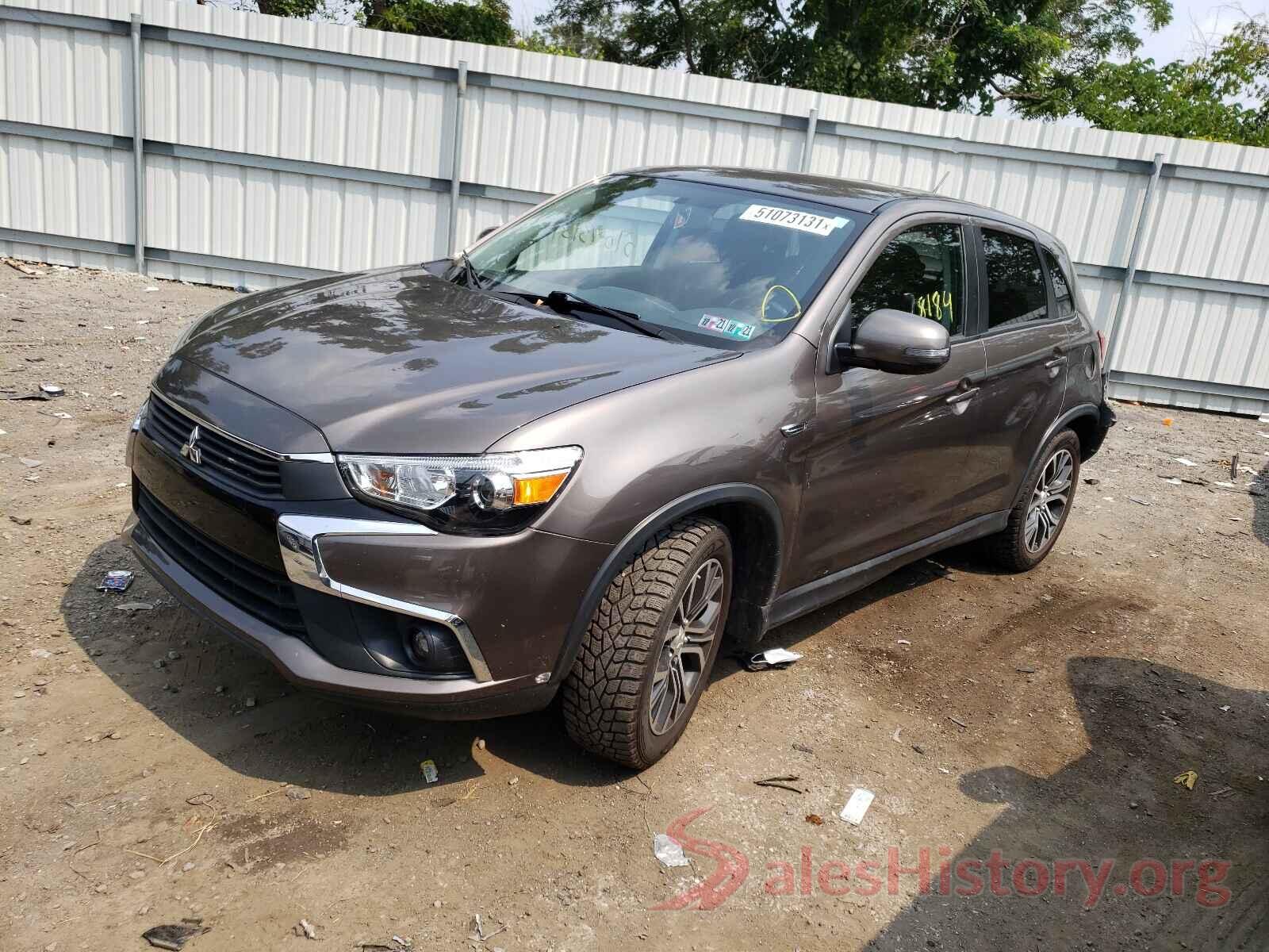 JA4AR3AUXGZ055617 2016 MITSUBISHI OUTLANDER