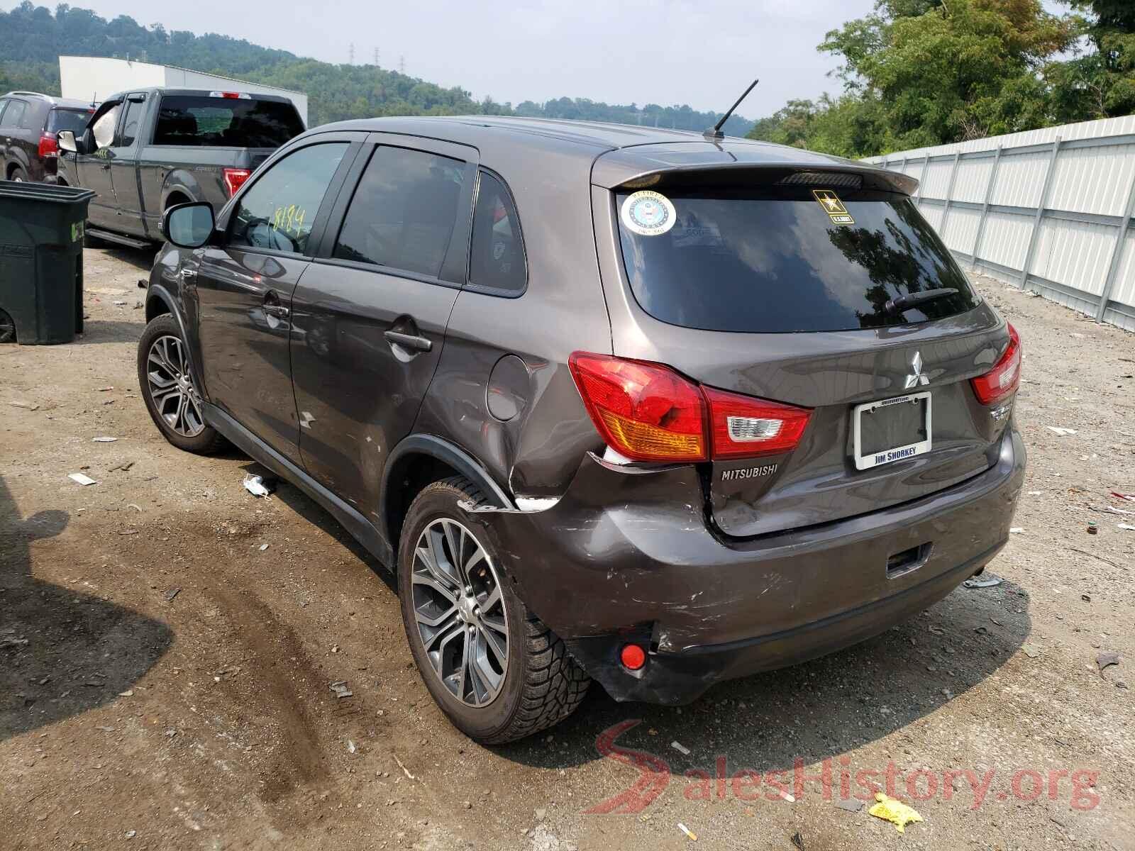 JA4AR3AUXGZ055617 2016 MITSUBISHI OUTLANDER